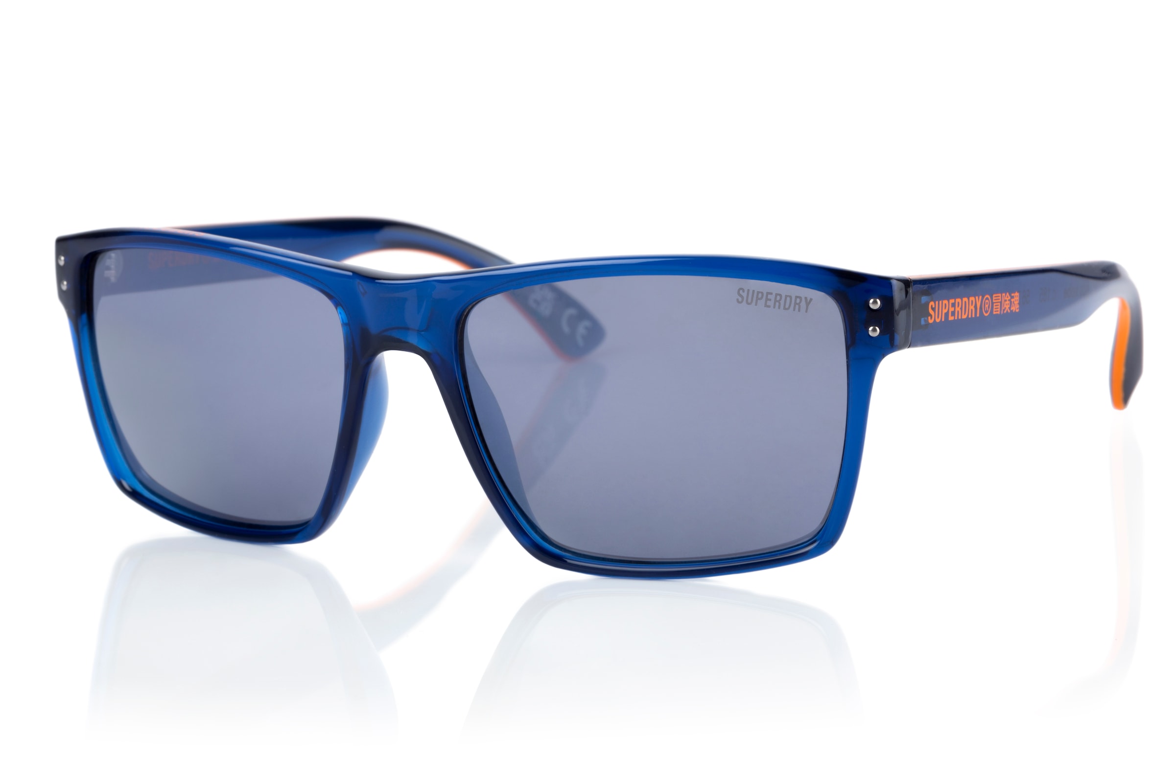 Superdry Sonnenbrille »Modell 996054« Form Karree/Eckig, Logoschriftzug auf Bügel, Injectionfassung