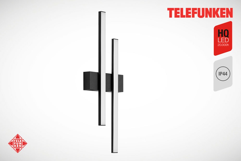 LED Außen-Wandleuchte TELEFUNKENweiß, neutral, Leuchten, "GRAZ"