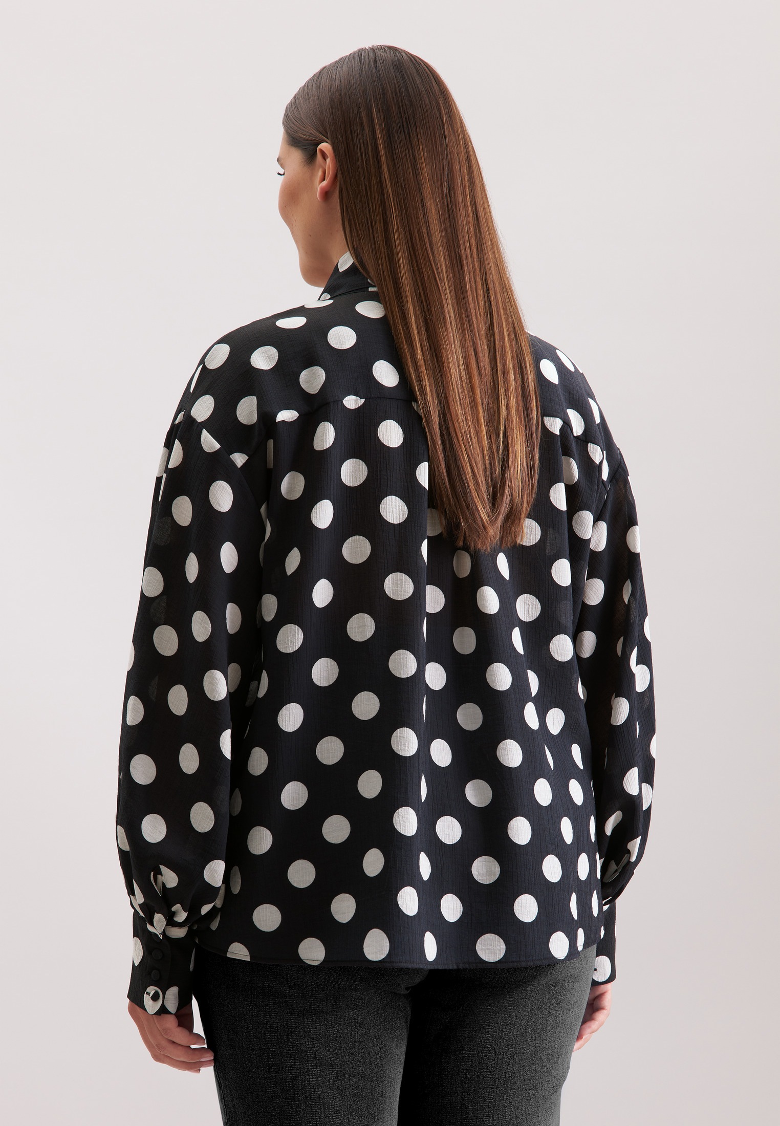 seidensticker Rüschenbluse »Schwarze Rose«, 1/1 Druck