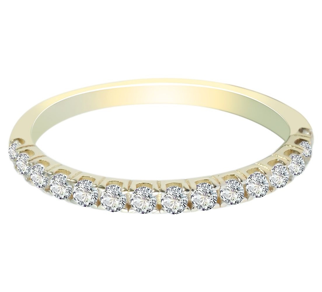 Adelia´s Fingerring »Damen Ring aus 333 Gold mit Zirkonia«