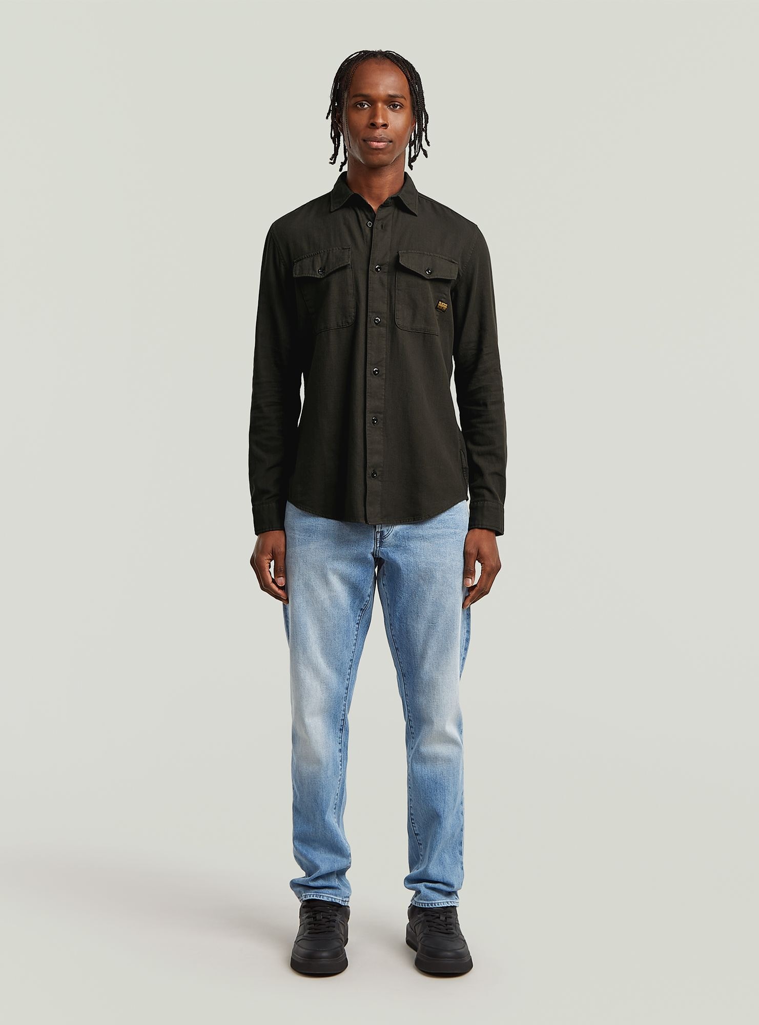 G-STAR Langarmshirt »Marine Slim Hemd«