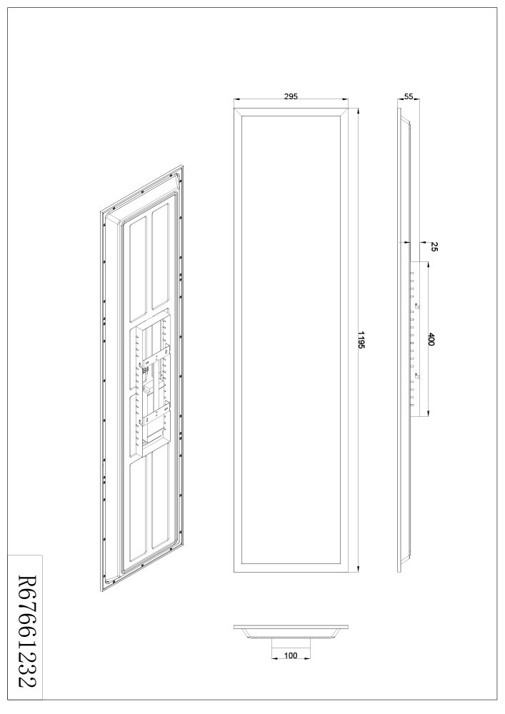 REALITY Leuchten LED Panel »BETA, LED Deckenleuchte, CCT 2700-6500K Fernbedienung« LED-Board 1 Stk. Farbwechsler | RGB RGB Multicolor Farbwechsel dimmbar  Memoryfunktion