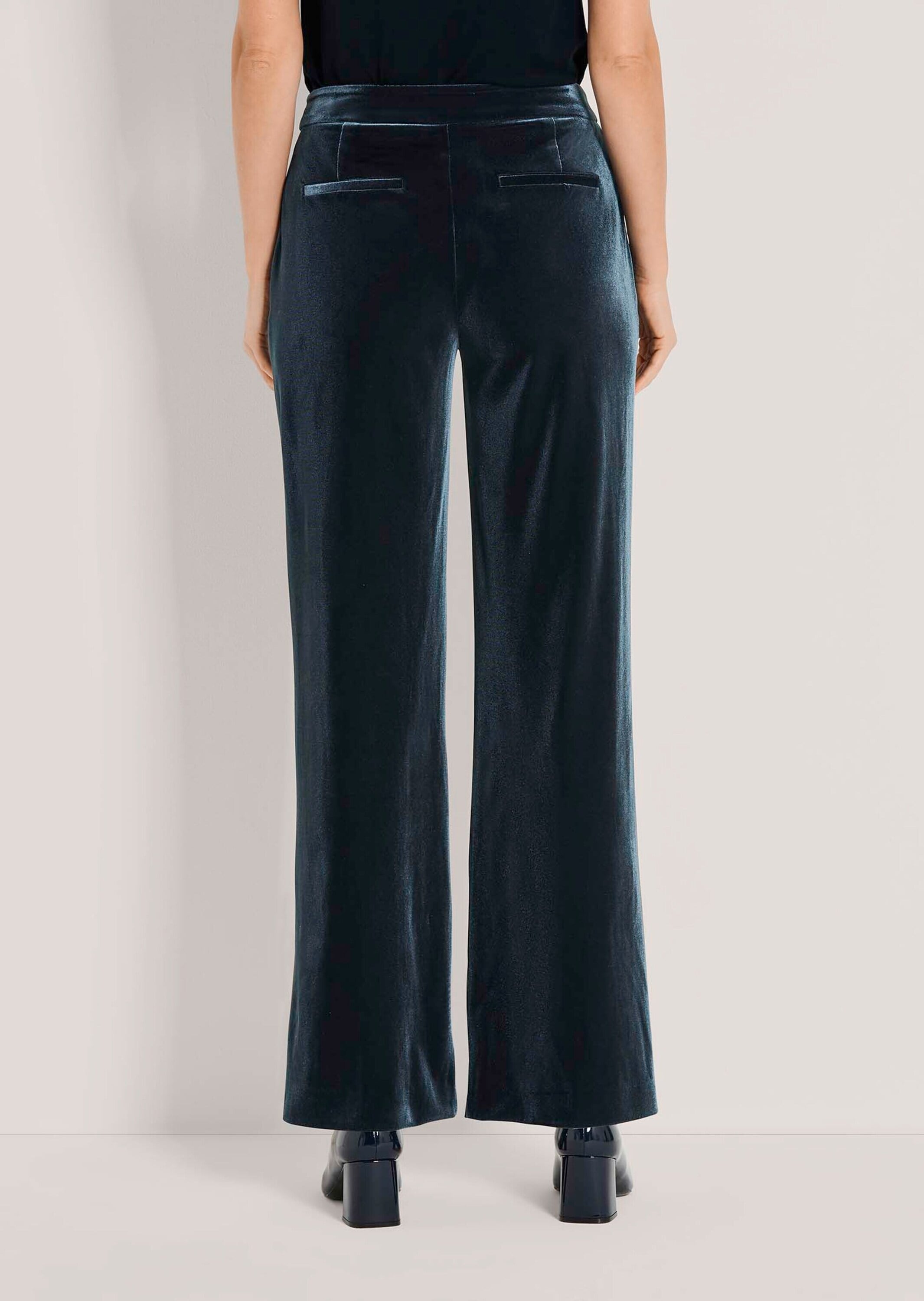 MADELEINE Palazzohose »Samthose Samthose«