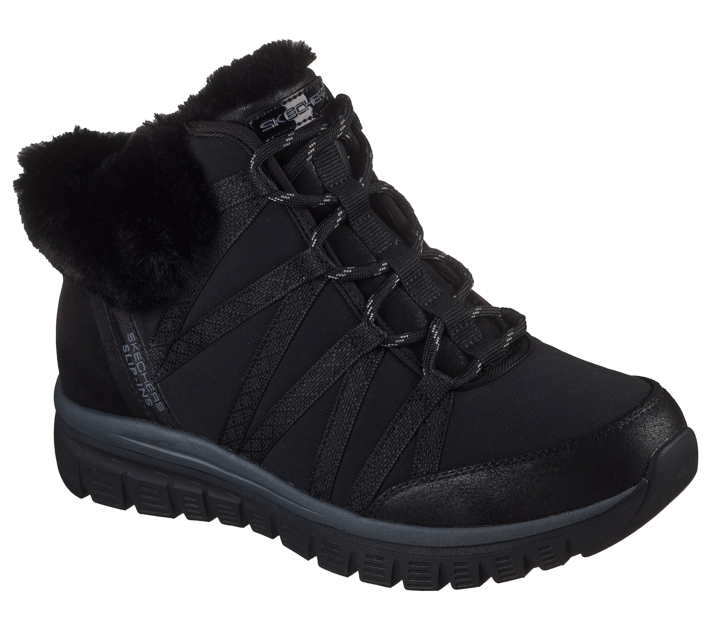 Skechers Winterstiefelette »GRACEFUL-COZY STROLLS«  Winterboots, Schnürboots mir Air-Cooled Memory Foam