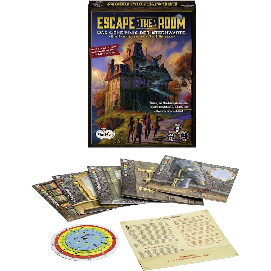 Thinkfun® Spiel »Escape the Room - Das Geheimnis der Sternwarte«