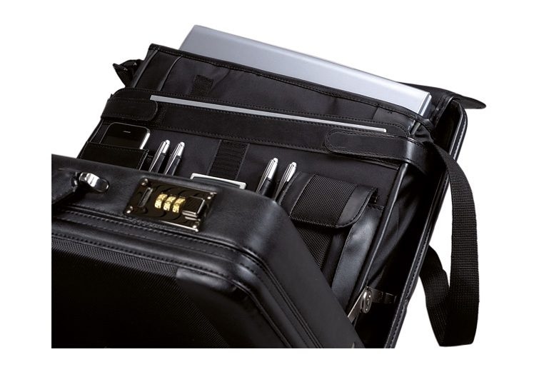 Alassio® Aktenkoffer »Modica, Attachékoffer«, 0 St. Rollen, mit herausnehmbarer Laptoptasche