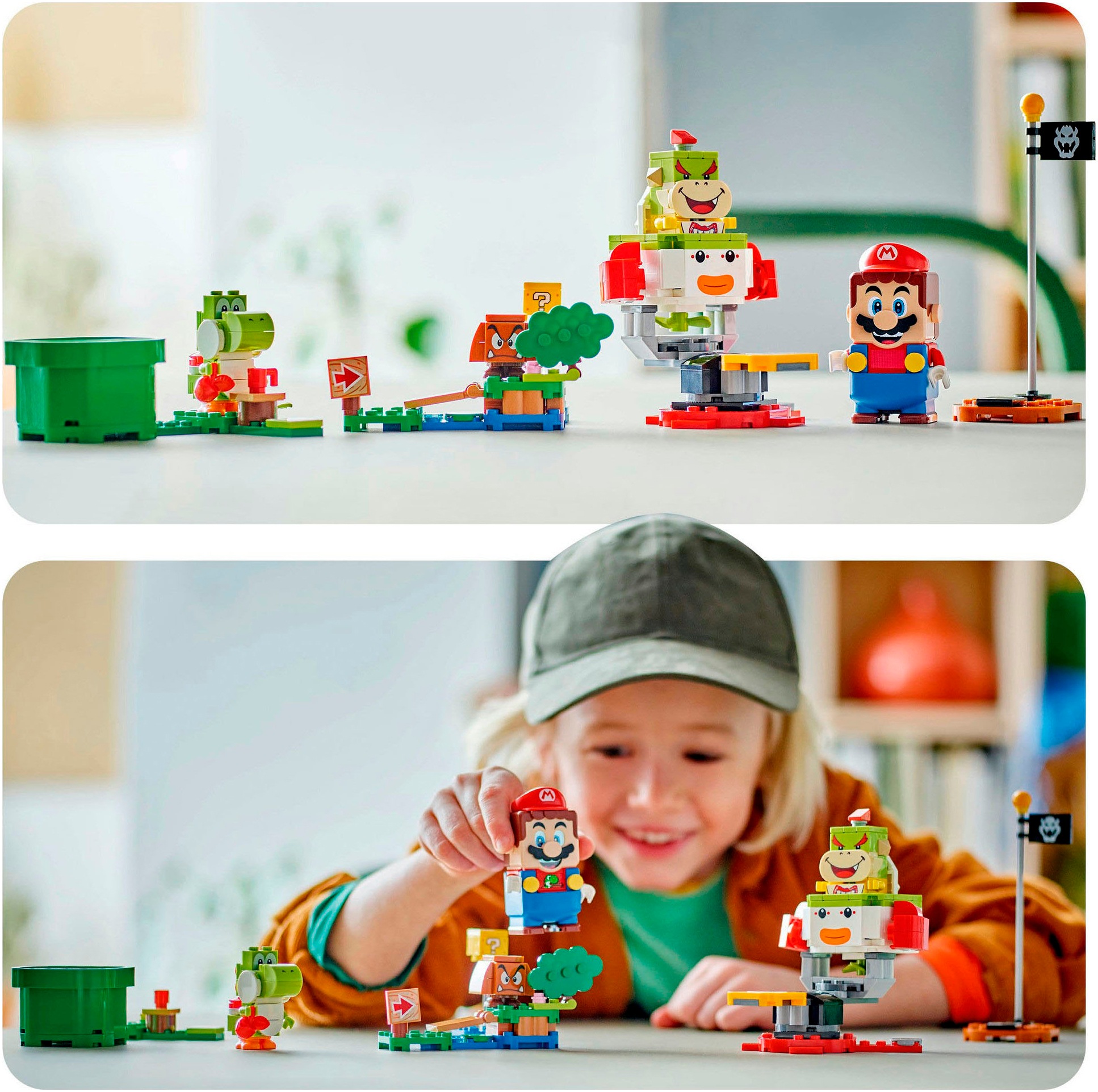 LEGO® Konstruktionsspielsteine »Abenteuer mit dem interaktiven LEGO® Mario™ (71439), LEGO Super Mario«, (218 St.), Made in Europe