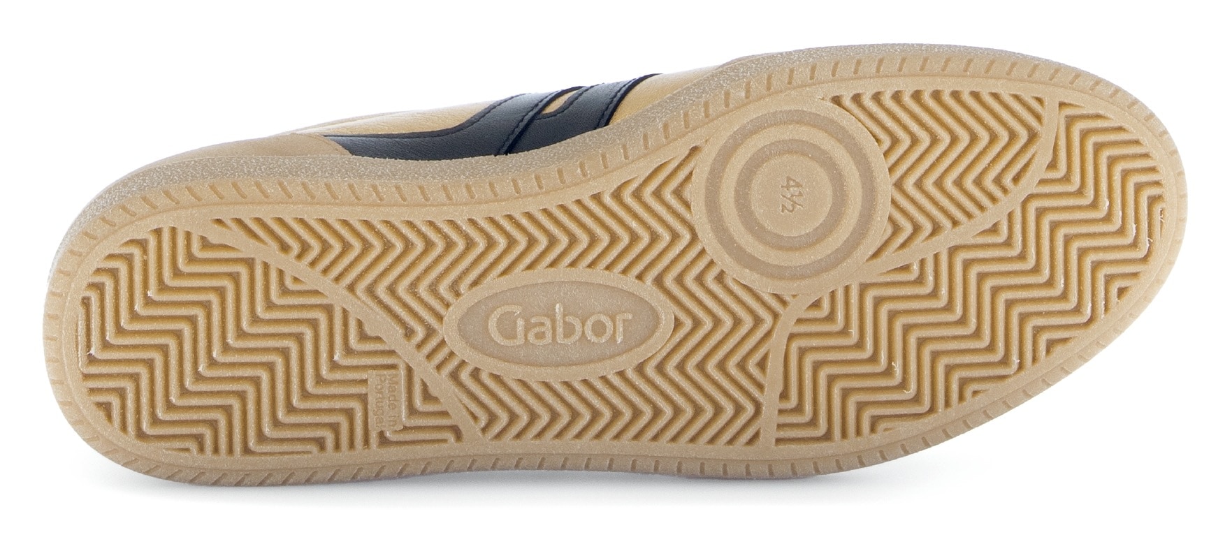 Gabor Plateausneaker, Freizeitschuh, Halbschuh, Schnürschuh mit gepolstertem Schaftrand