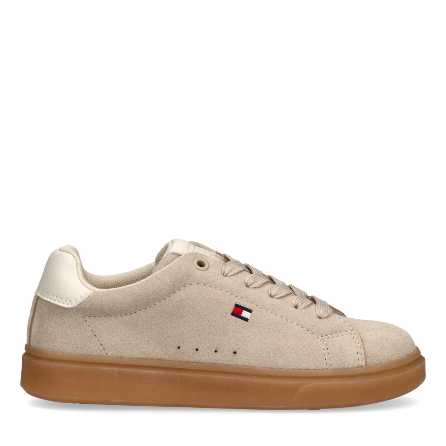 Tommy Hilfiger Sneaker  Retro Sneaker, Schnürschuh, Halbschuh mit steitlicher Logostickerei