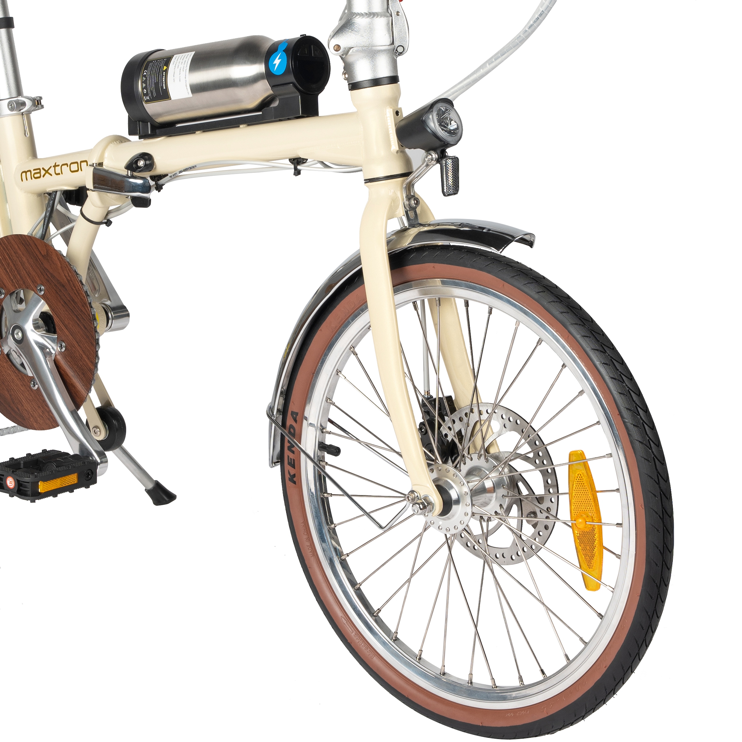 Maxtron »Smart 20, Klapprad« 3 Gang Shimano Tourney Schaltwerk Kettenschaltung Heckmotor 250 W Kompakt und platzsparend für Alltag