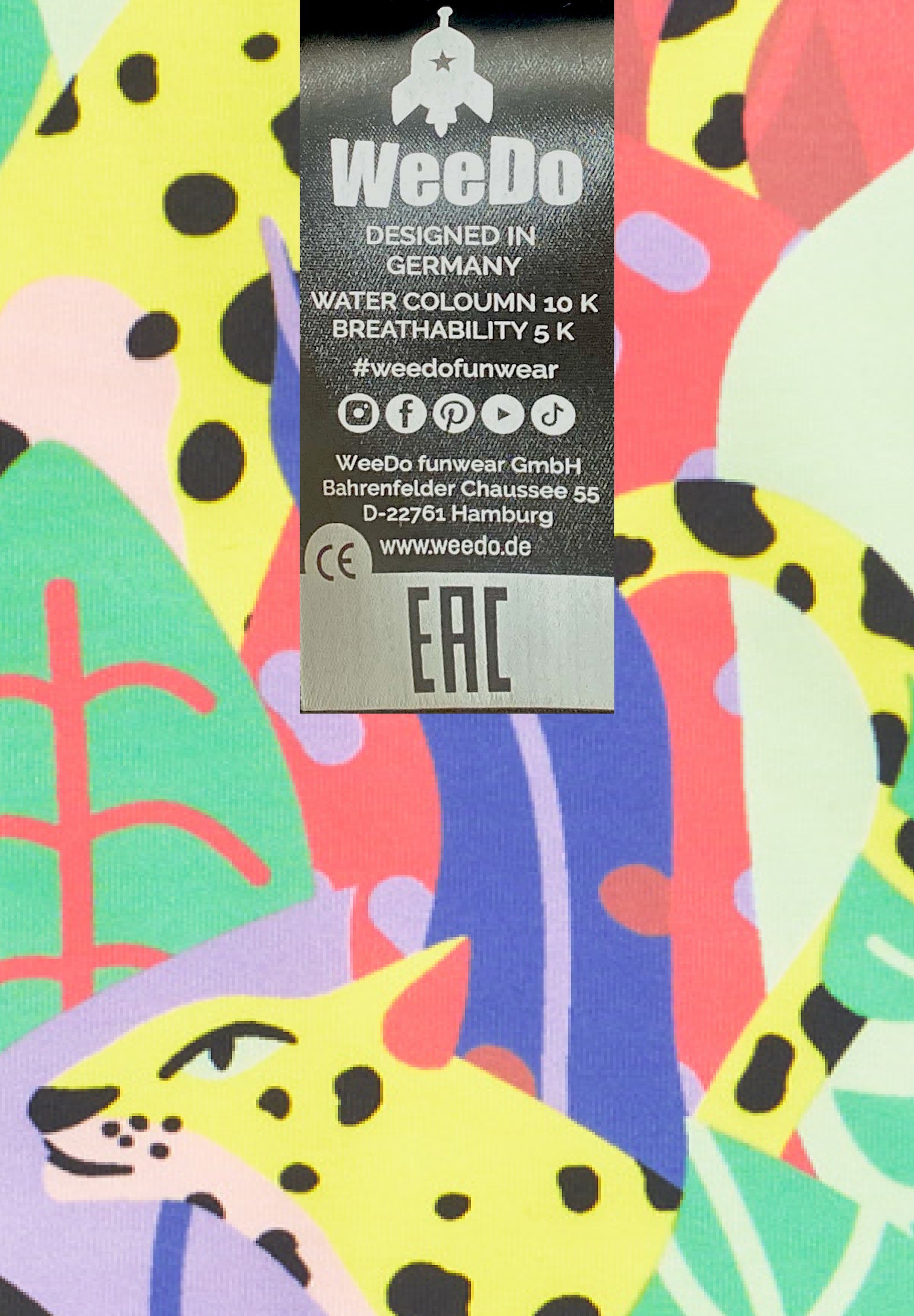 WeeDo Longsweatshirt »COSMO CANDY JUNGLE« Feuchtigkeitsregulierendes Funktionsshirt für Kinder