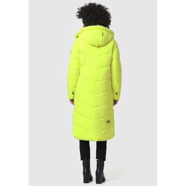 Marikoo Winterjacke »Benikoo«, langer Winter Mantel gesteppt für kaufen |  BAUR