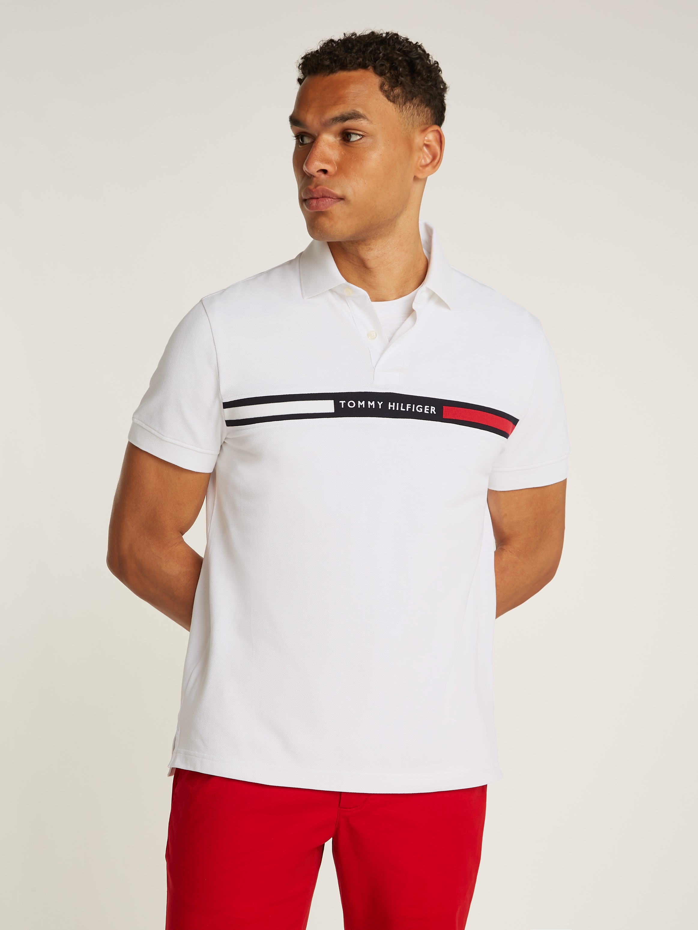 Tommy Hilfiger Poloshirt "HILFIGER CHEST INSERT REG POLO" günstig online kaufen