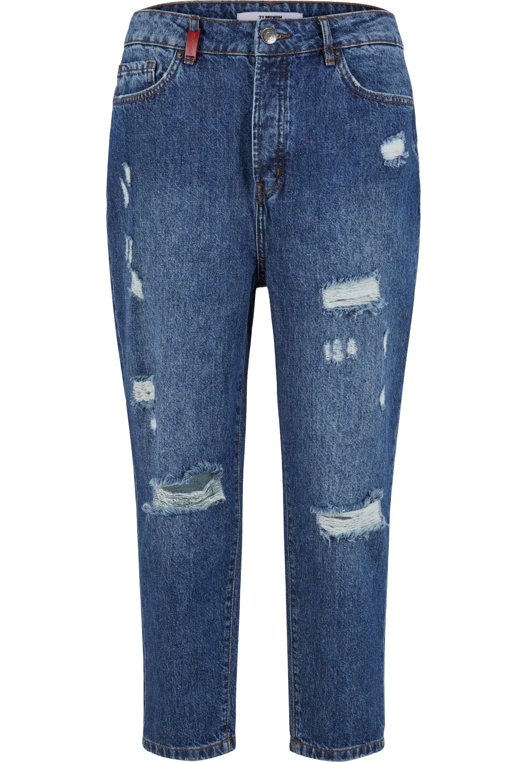 2Y Studios Bequeme Jeans "2Y Studios Herren 2Y Destroyed Relax Denim", 1 St günstig online kaufen