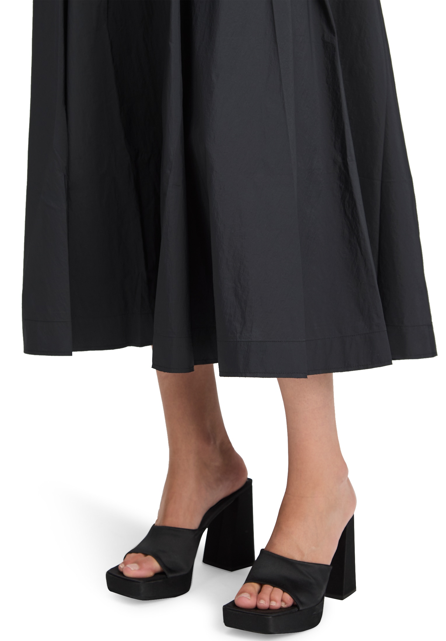 Cartoon Maxirock »Damen A-Linien-Rock unifarben«