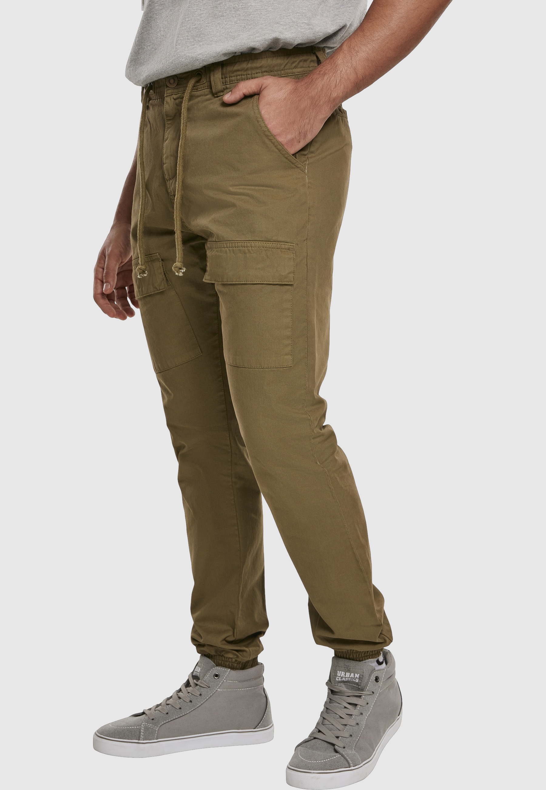URBAN CLASSICS Jogginghose »Urban Classics Herren Front Pocket Cargo Jogging Pants«