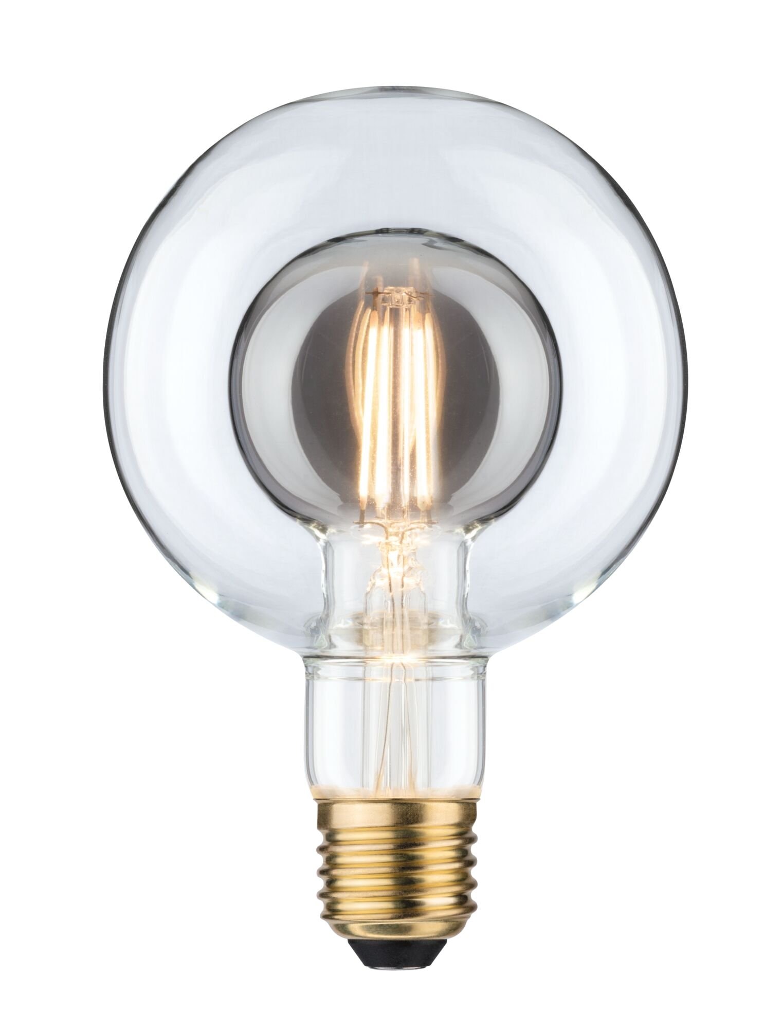 Paulmann LED-Leuchtmittel »G95 Inner Shape 270lm smoke 4W 2700K 230V«, 1 St., Warmweiß