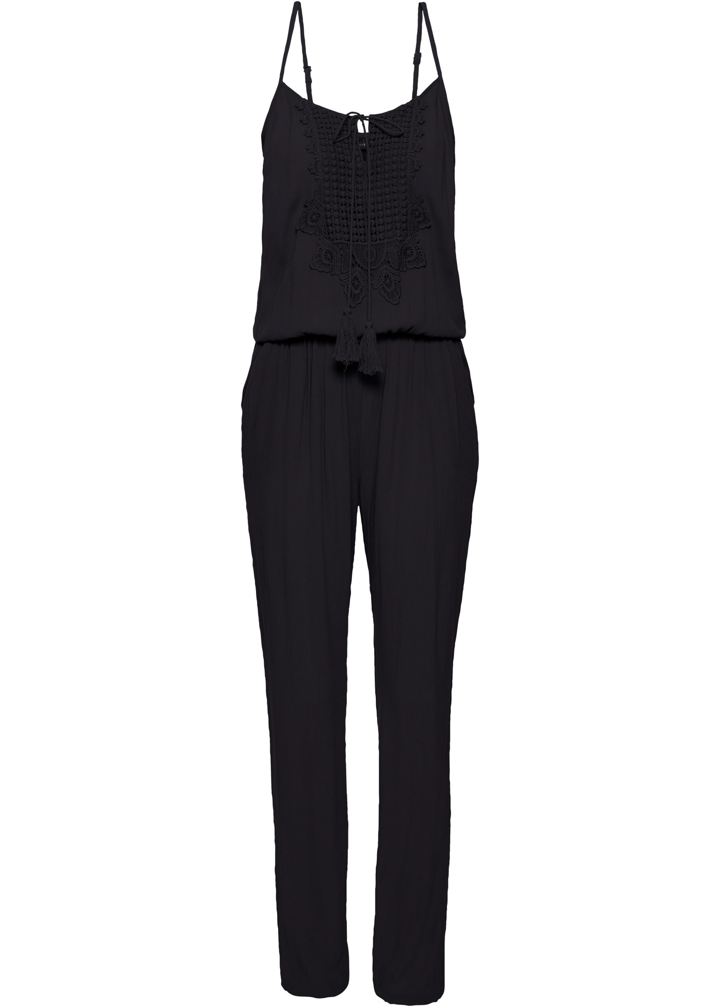 bonprix Jumpsuit »Jumpsuit aus strukturierter Viskose« Jumpsuit aus strukturierter Viskose