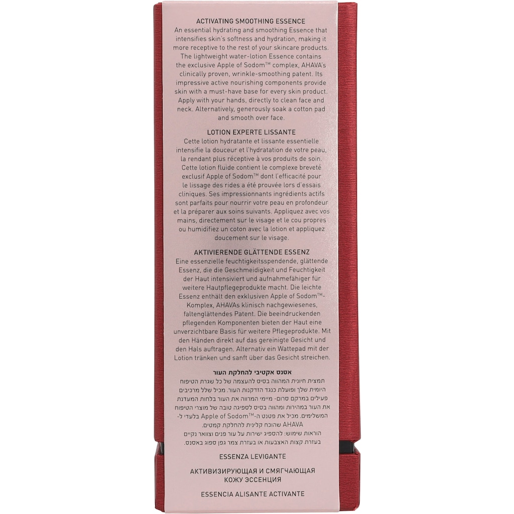 AHAVA Gesichtsemulsion »Apple Of Sodom Activating Smoothing Essence«