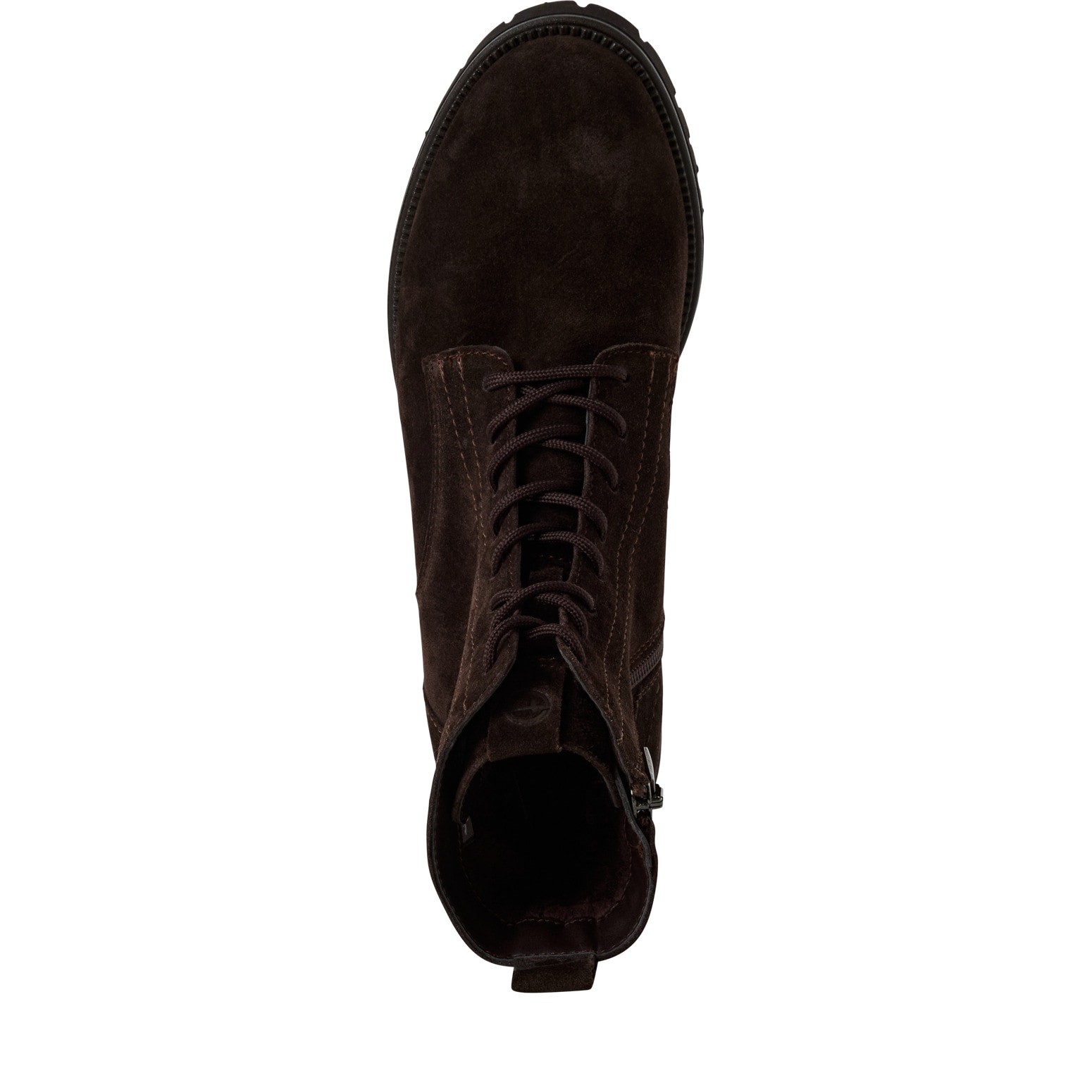Tamaris Schnürstiefelette, Blockabsatz, Schnürboots, Businessschuh mit dezenten Ziernähten