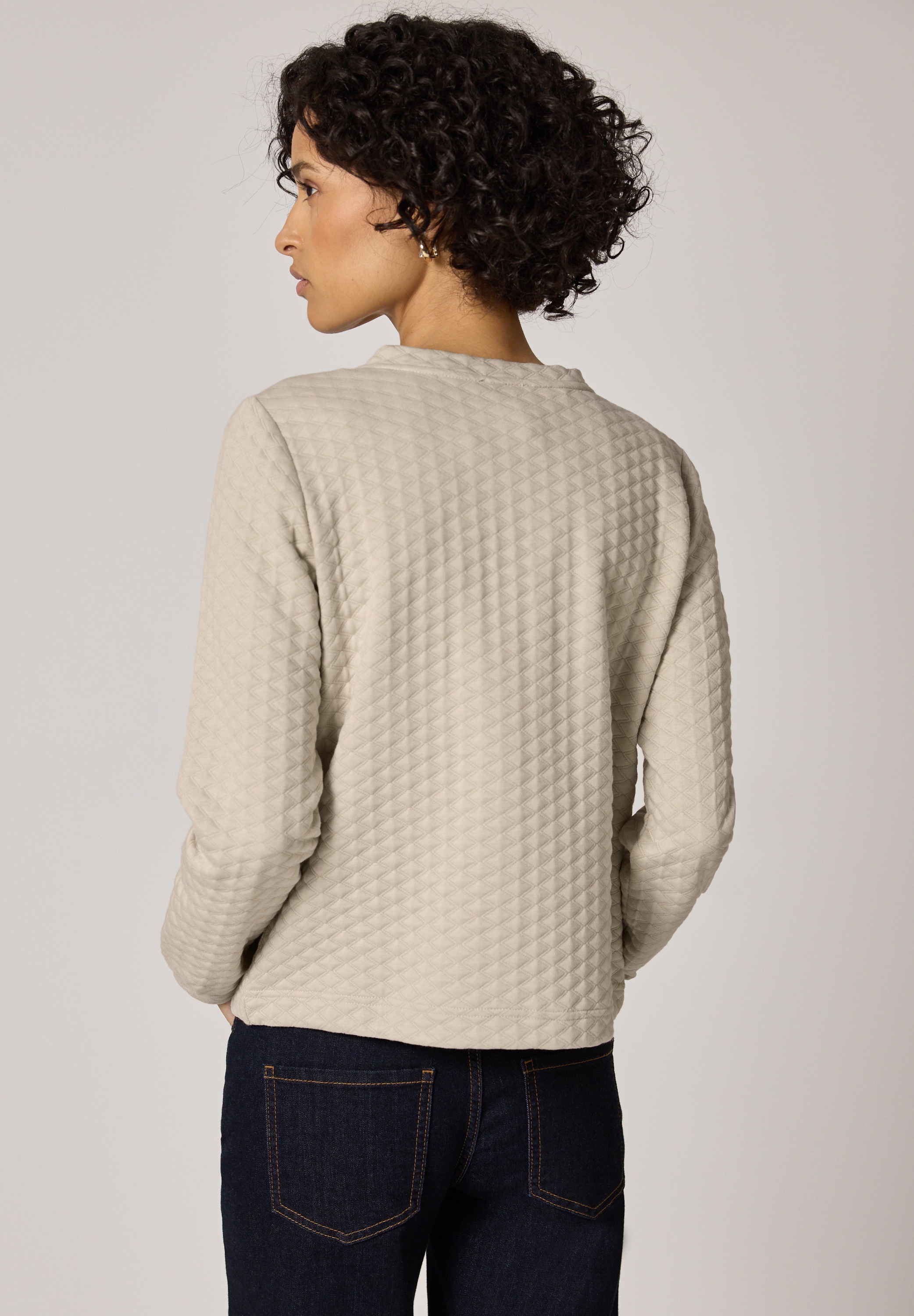 STREET ONE Cardigan mit Struktur günstig online kaufen