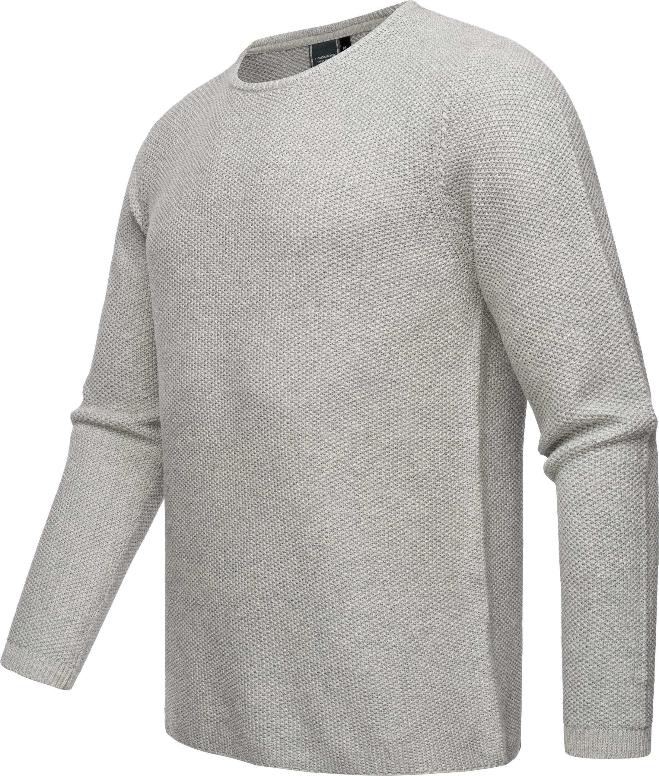 Ragwear Strickpullover »Knitson«, stylischer Herren Sweatpullover mit Rippbündchen