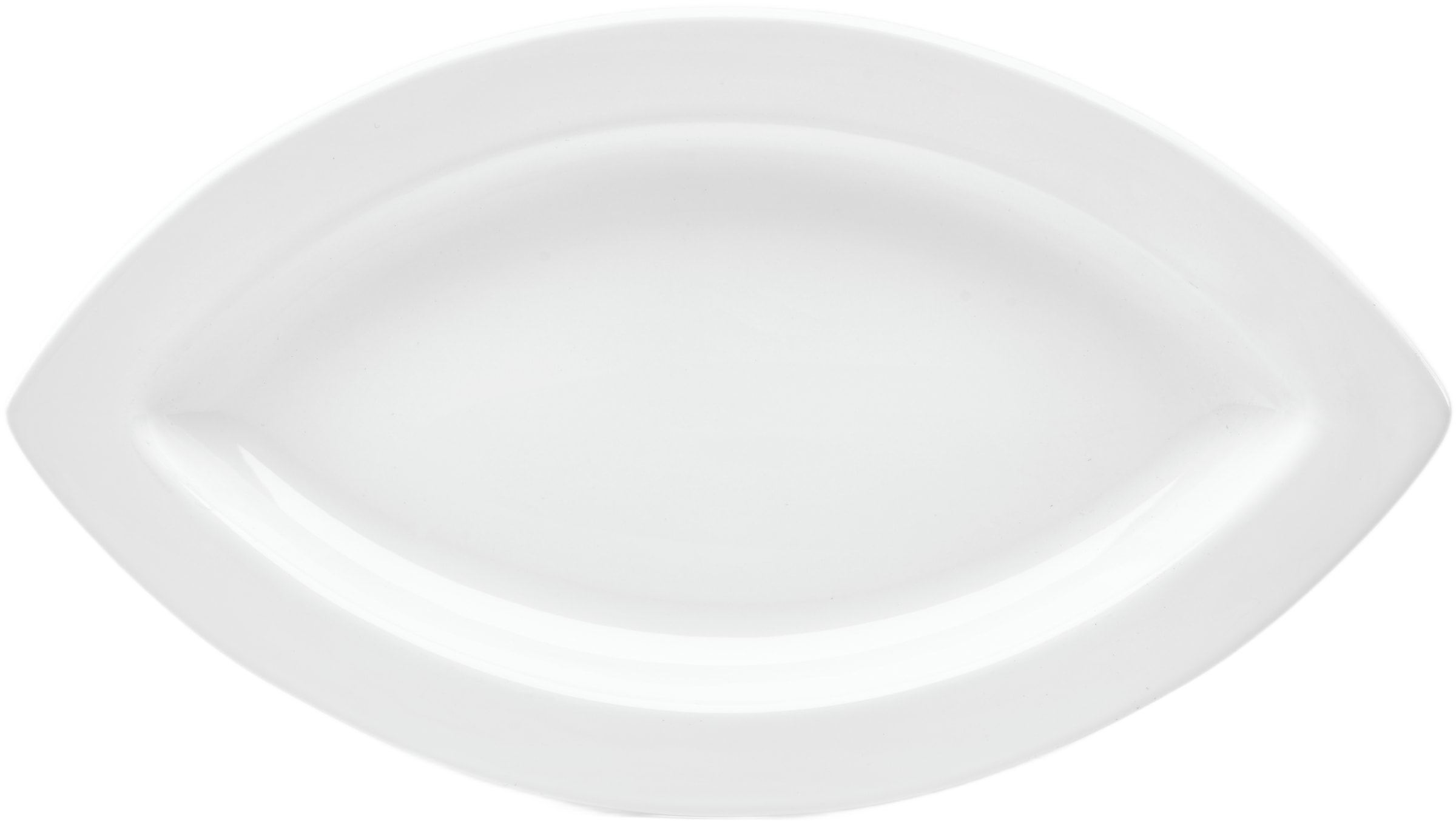van Well Servierplatte "Platte Linsenform, 55 x 31 x 3 cm, 4 Stück" spülmas günstig online kaufen