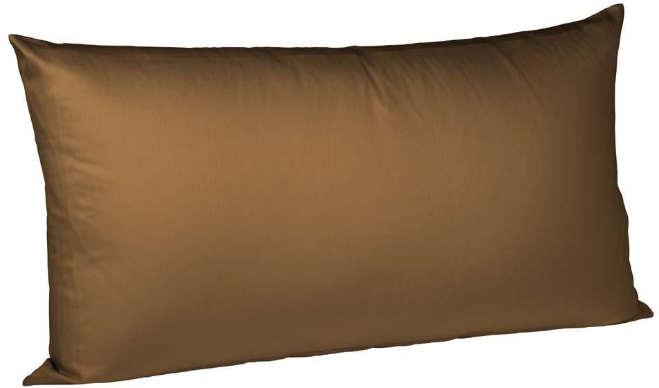 fleuresse Kissenbezug "Colours Mako Satin, 100% Baumwolle, mit Reißverschluss" Mako Satin, glänzend, glatt, Premium Qualität
