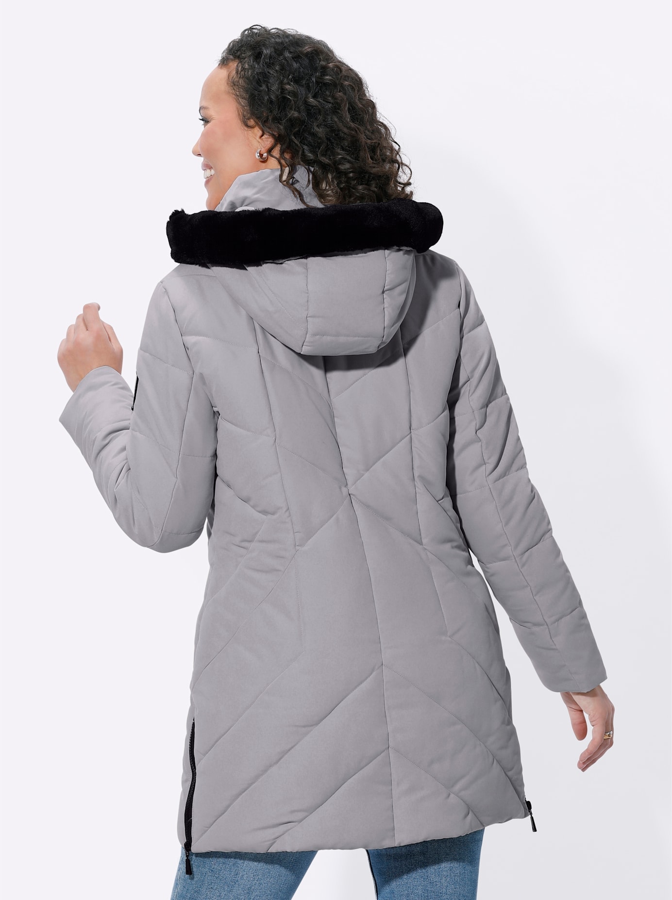 Casual Looks Steppjacke, mit Kapuze