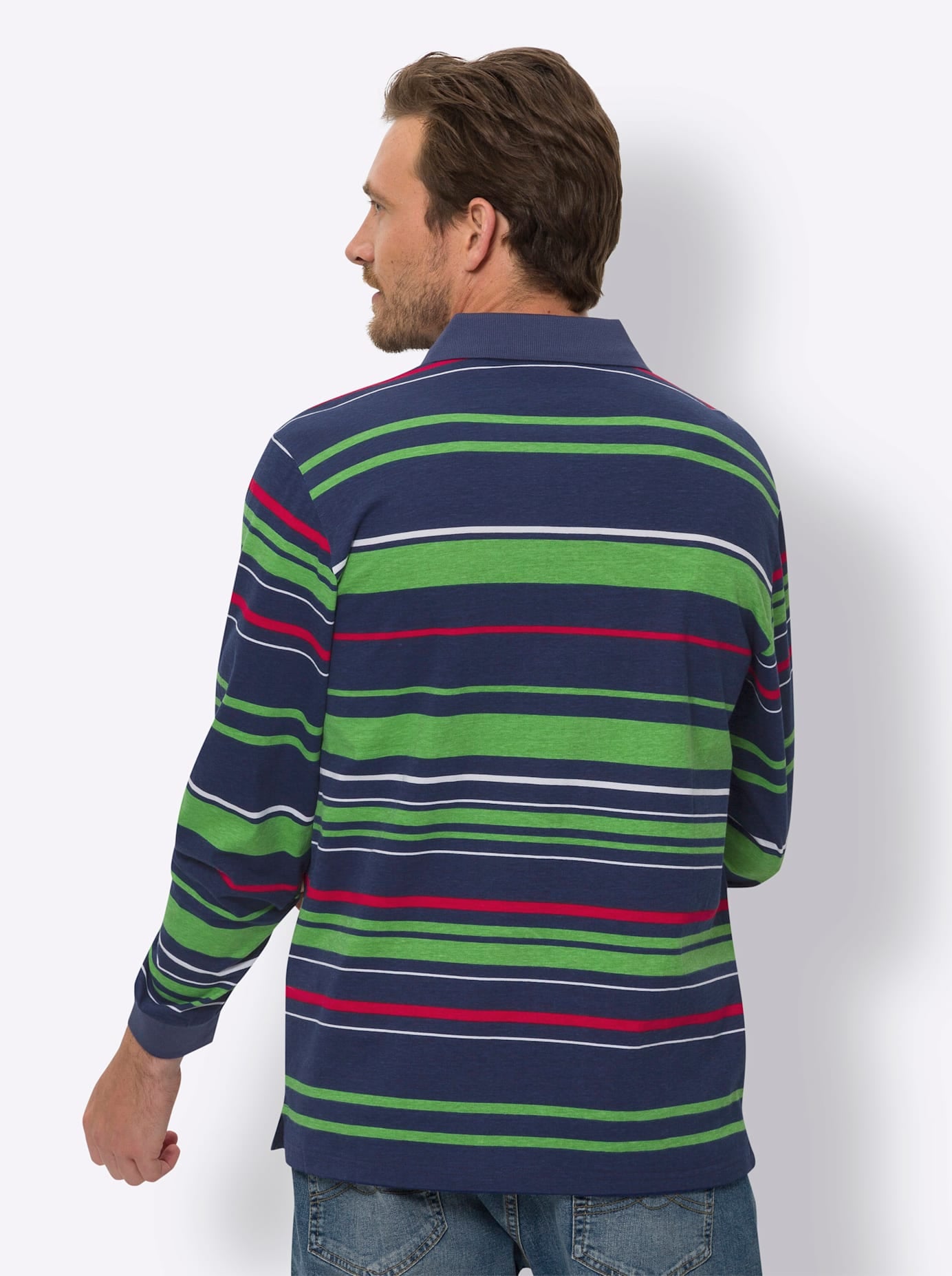 Classic Poloshirt »Langarm-Poloshirt«, (1 tlg.)