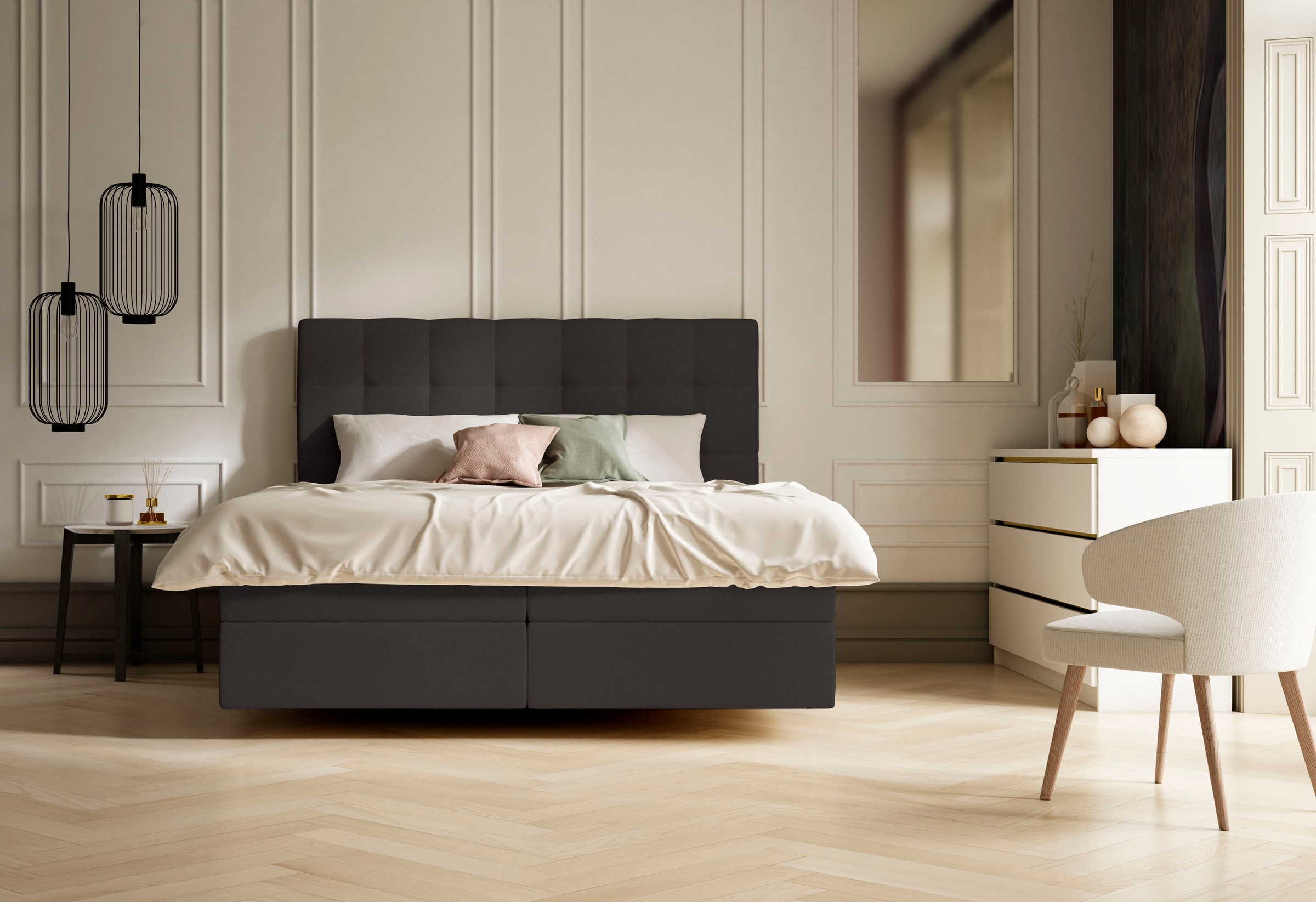 Schlaraffia Boxspringbett »Aida«, mit GELTEX® Next Topper und 7-Zonen-Tonnentaschen-Federkernmatratze