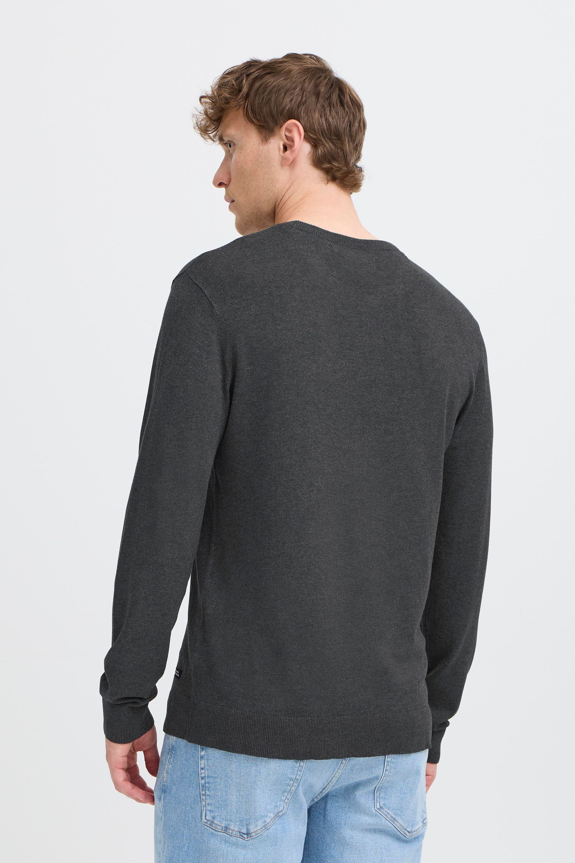 BLEND BHWeba Knit Pullover Charcoal XL 3