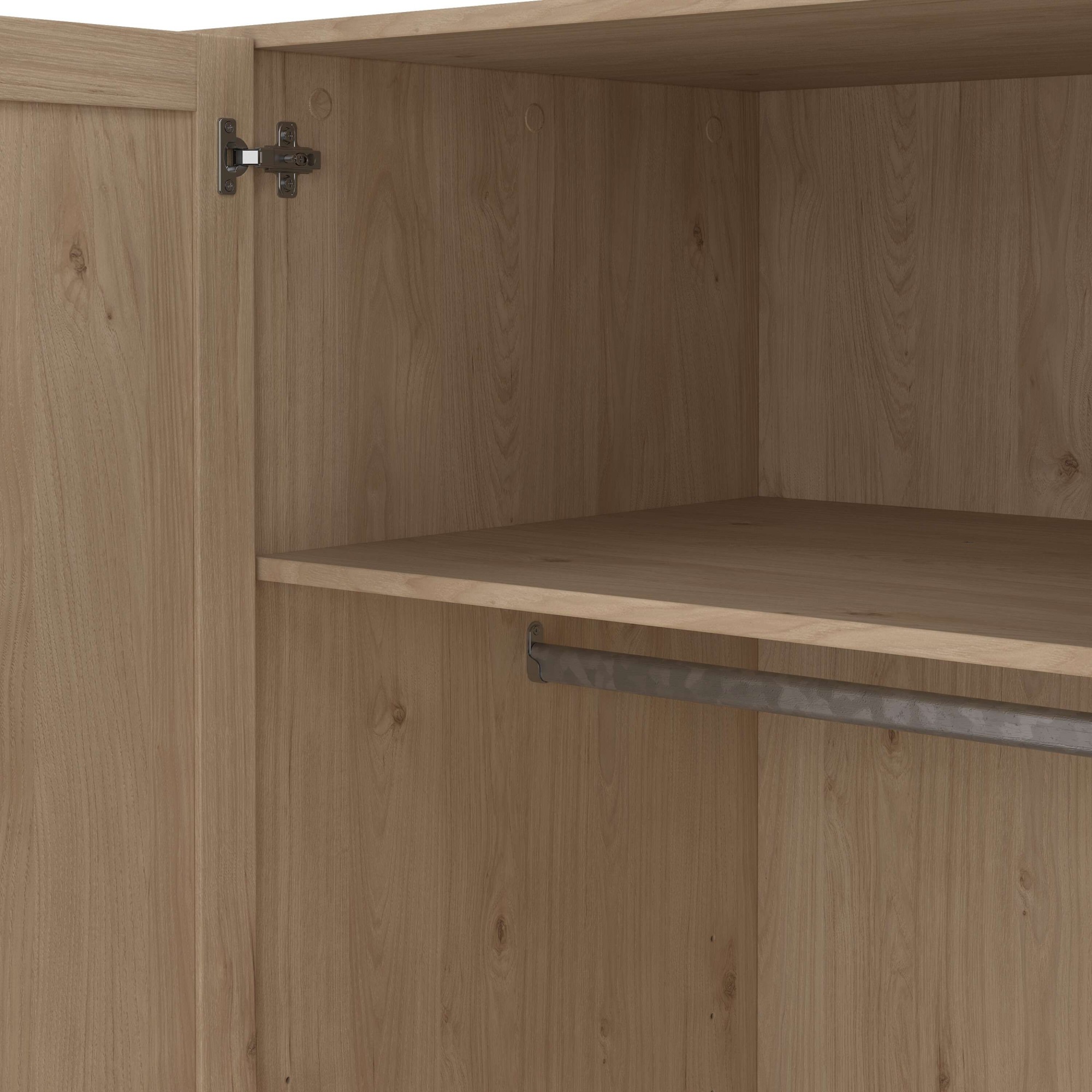 Home affaire Kleiderschrank »Billund Aufbewahrung Kasten Schrank Stauraum«, mit Rahmentüren, Einlegeböden, 1 Kleiderstange, B: 147 oder 195 cm