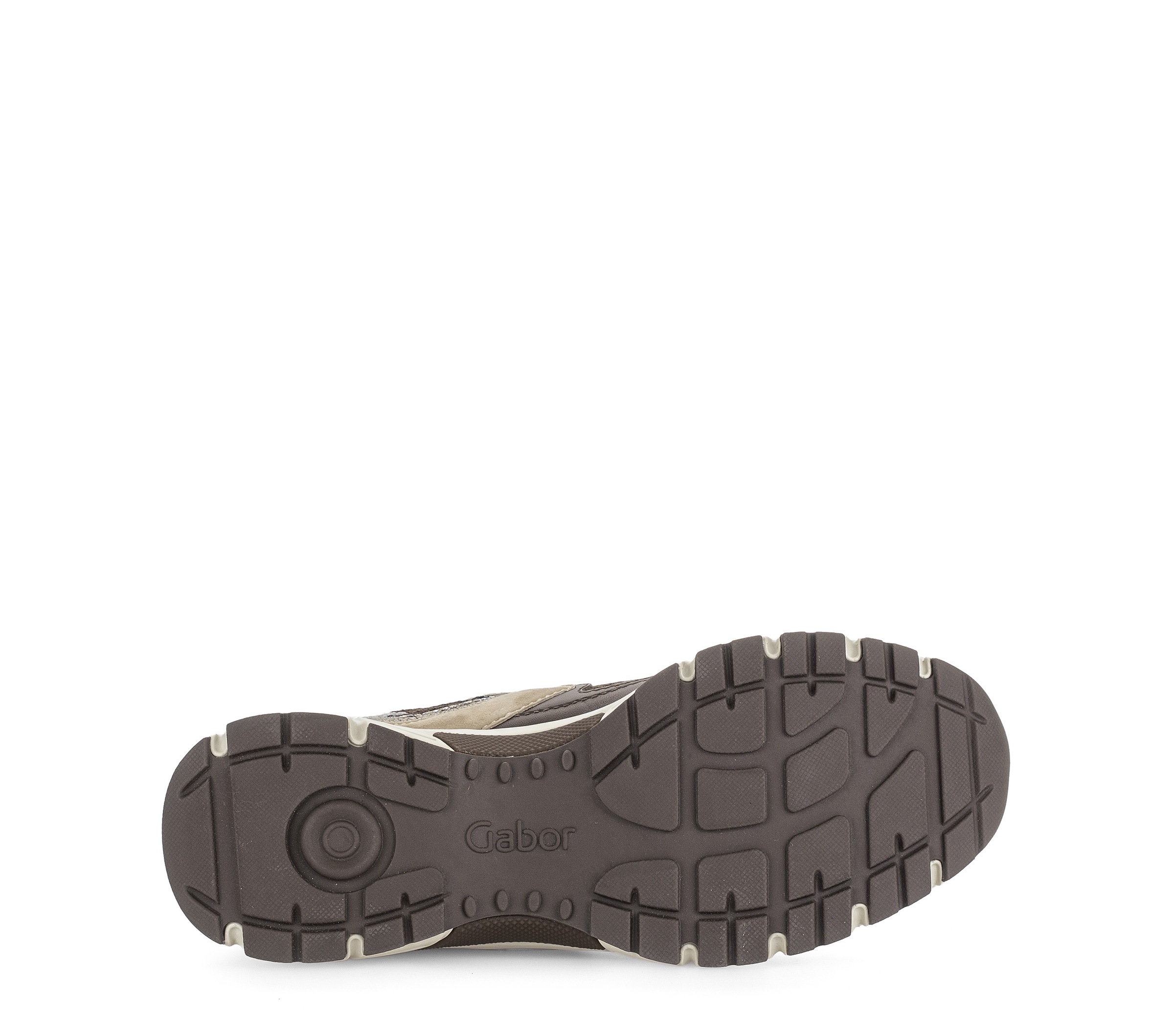Gabor Keilsneaker  Freizeitschuh, Schnürschuh mit Kontrastbesätzen, G-Weite