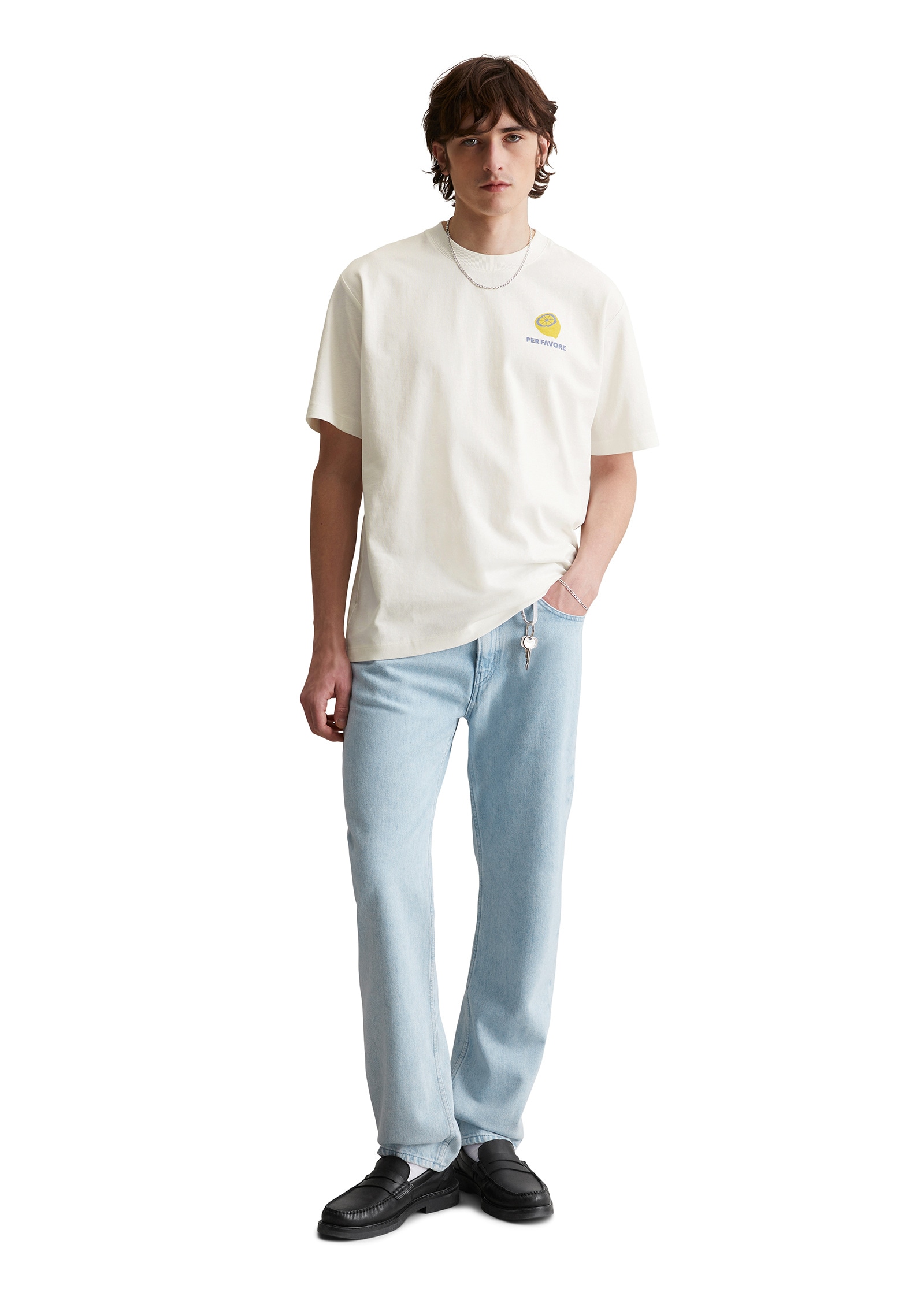 Marc O'Polo DENIM T-Shirt »mit Print auf Vorder- und Rückseite«