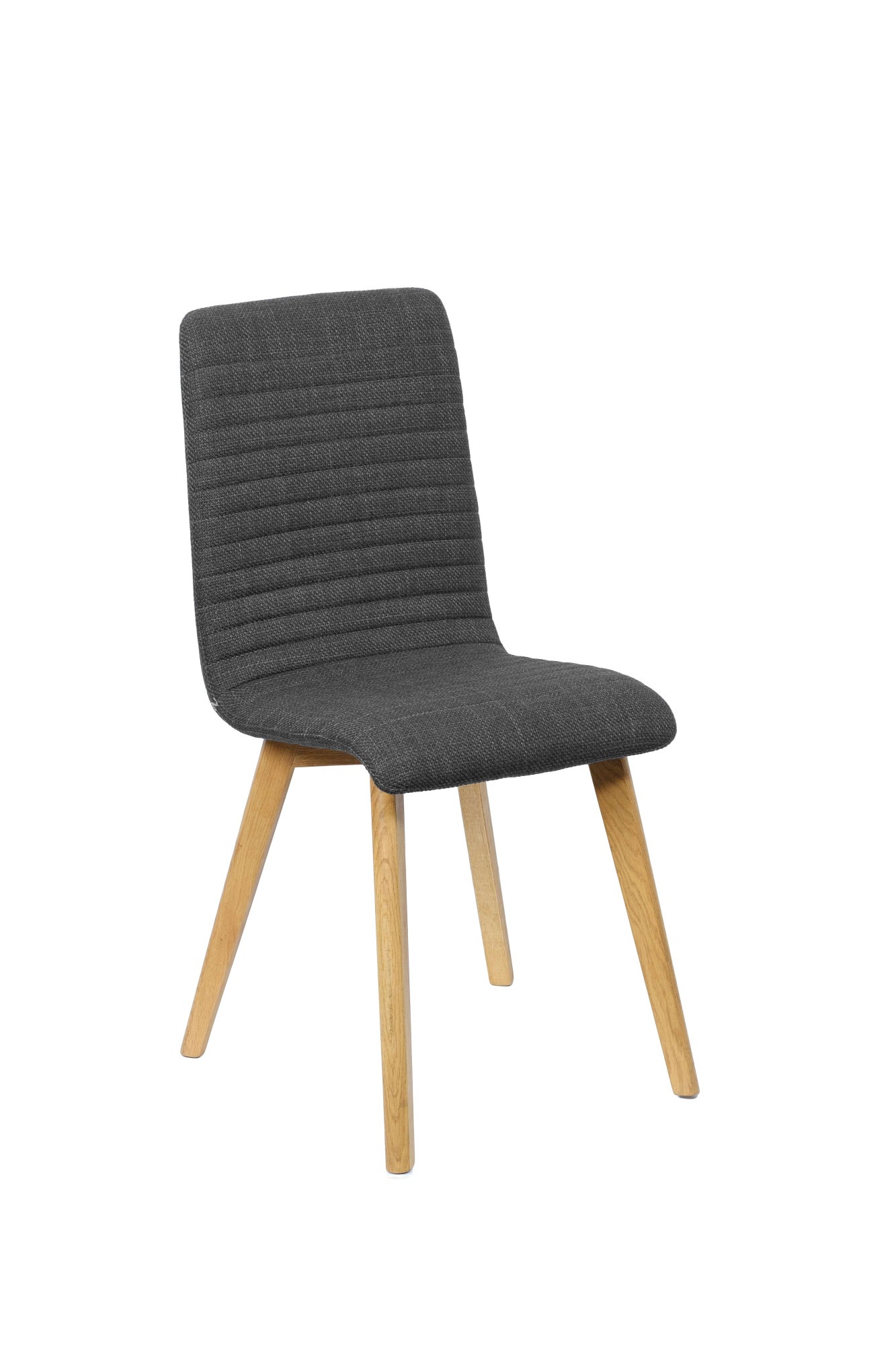 Home affaire Essgruppe »Arosa Sitzgruppe für Küchen, Esstisch mit 4 Polsterstühlen, 5-tlg«, (Set, 5 tlg., 5-tlg), Stuhlbeine in Eiche Natur oder Buche Schwarz, Tisch 180 cm, U-Gestell