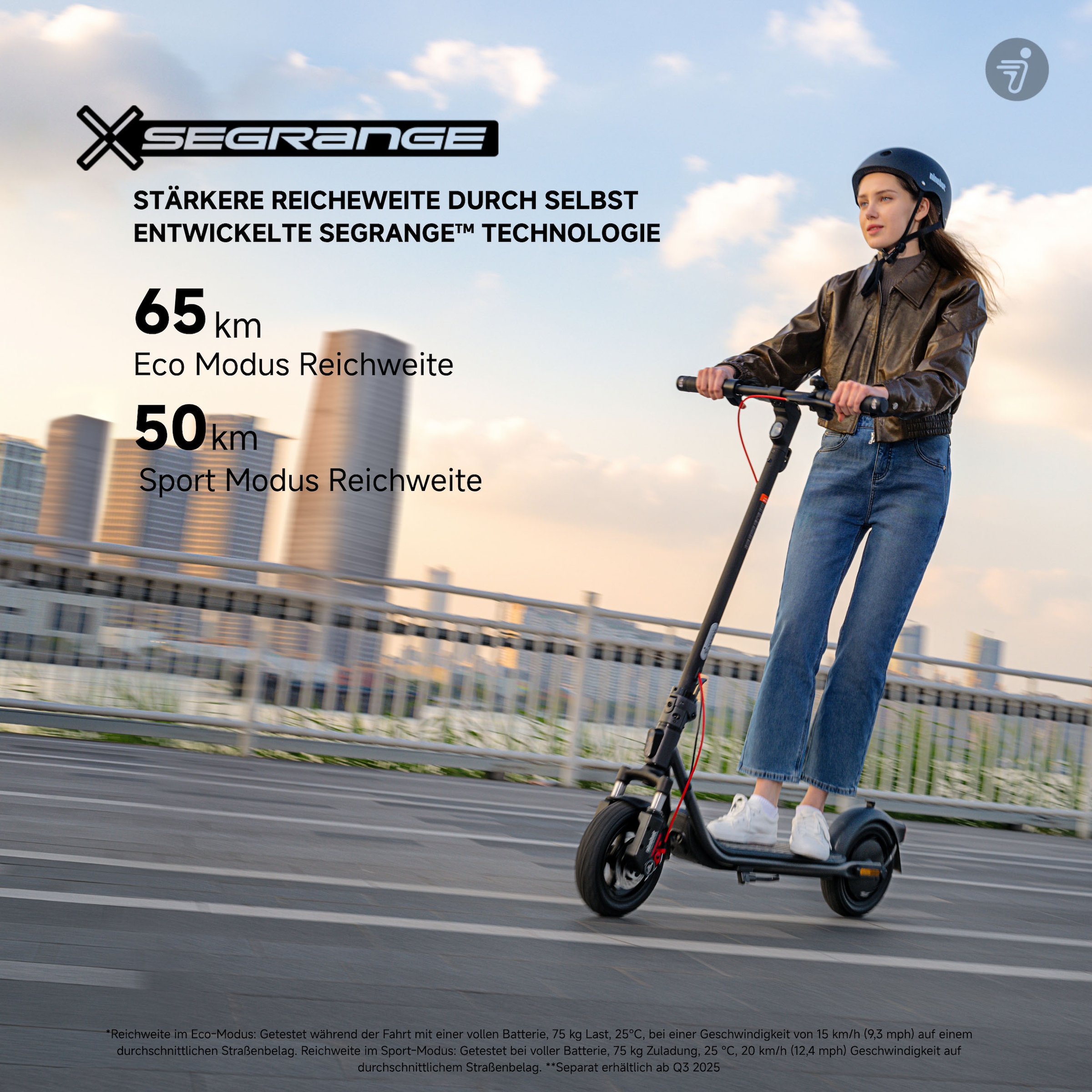 ninebot by Segway E-Scooter »F2 Pro D II«, EXKLUSIVMODELL, Schlauchlose selbstabdichtende Reifen