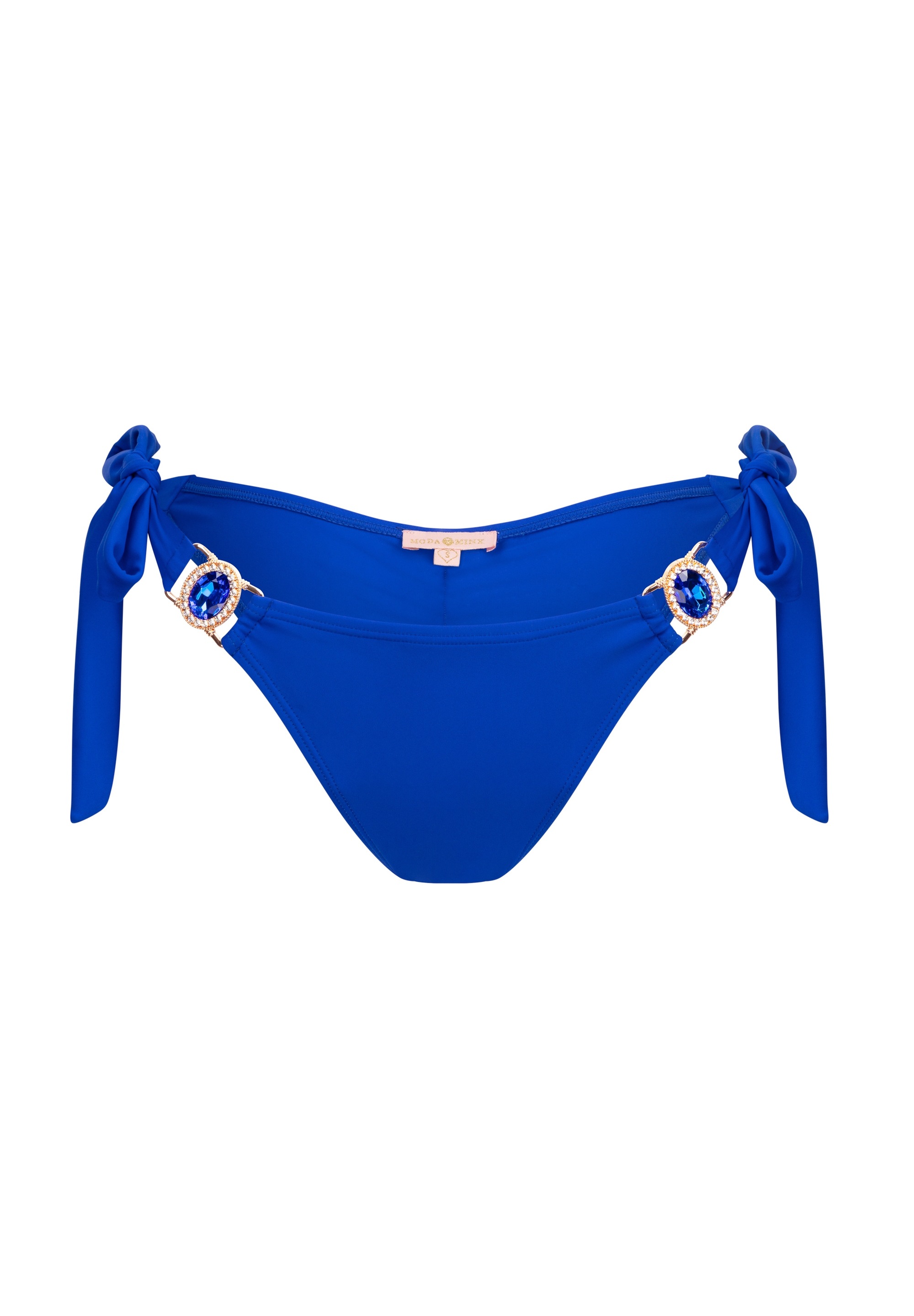 Moda Minx Bikini-Hose »Amour Tie Side Brazilian«, (1 St., Panty), mit funkelndem Steinbesatz