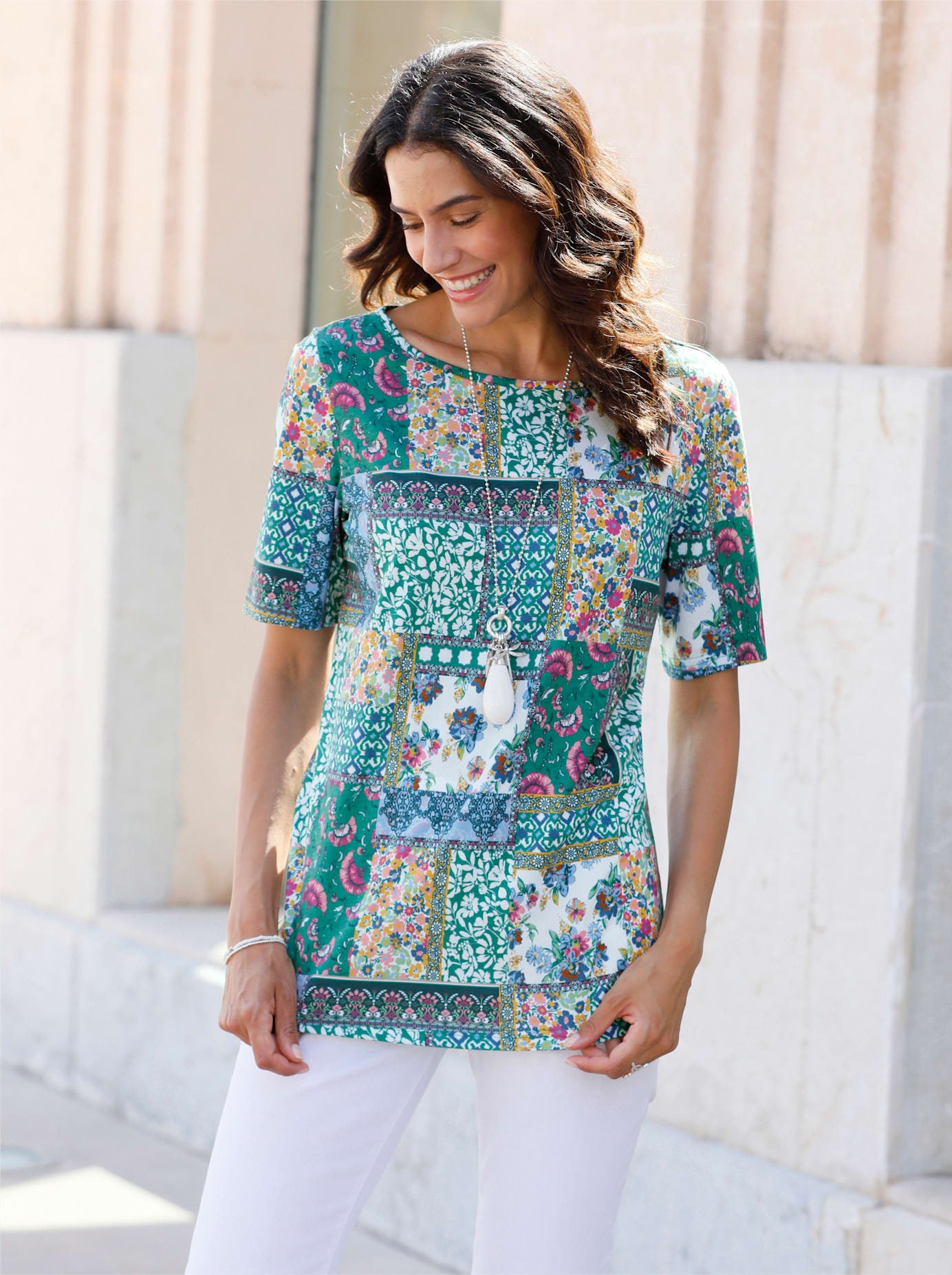 Inspirationen Print-Shirt "Print-Shirt" 1 Stk. tlg. günstig online kaufen