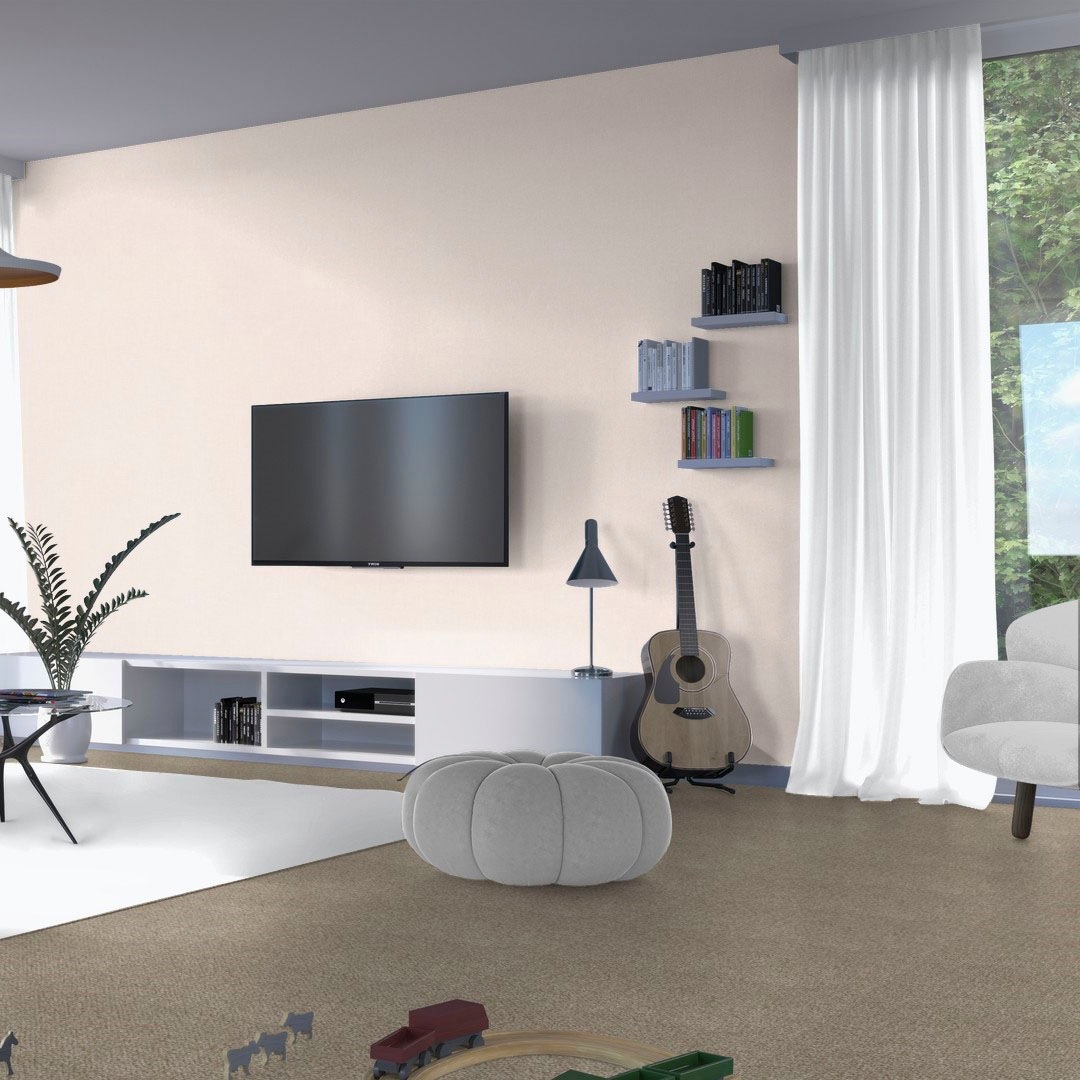 Vorwerk Teppichboden »Passion 1091 (Metro), Schlinge - Uni Farben, Made in Germany«, rechteckig, 6,3 mm Höhe, Wohnzimmer, Schlafzimmer, Kinderzimmer, Breite 400/500 cm