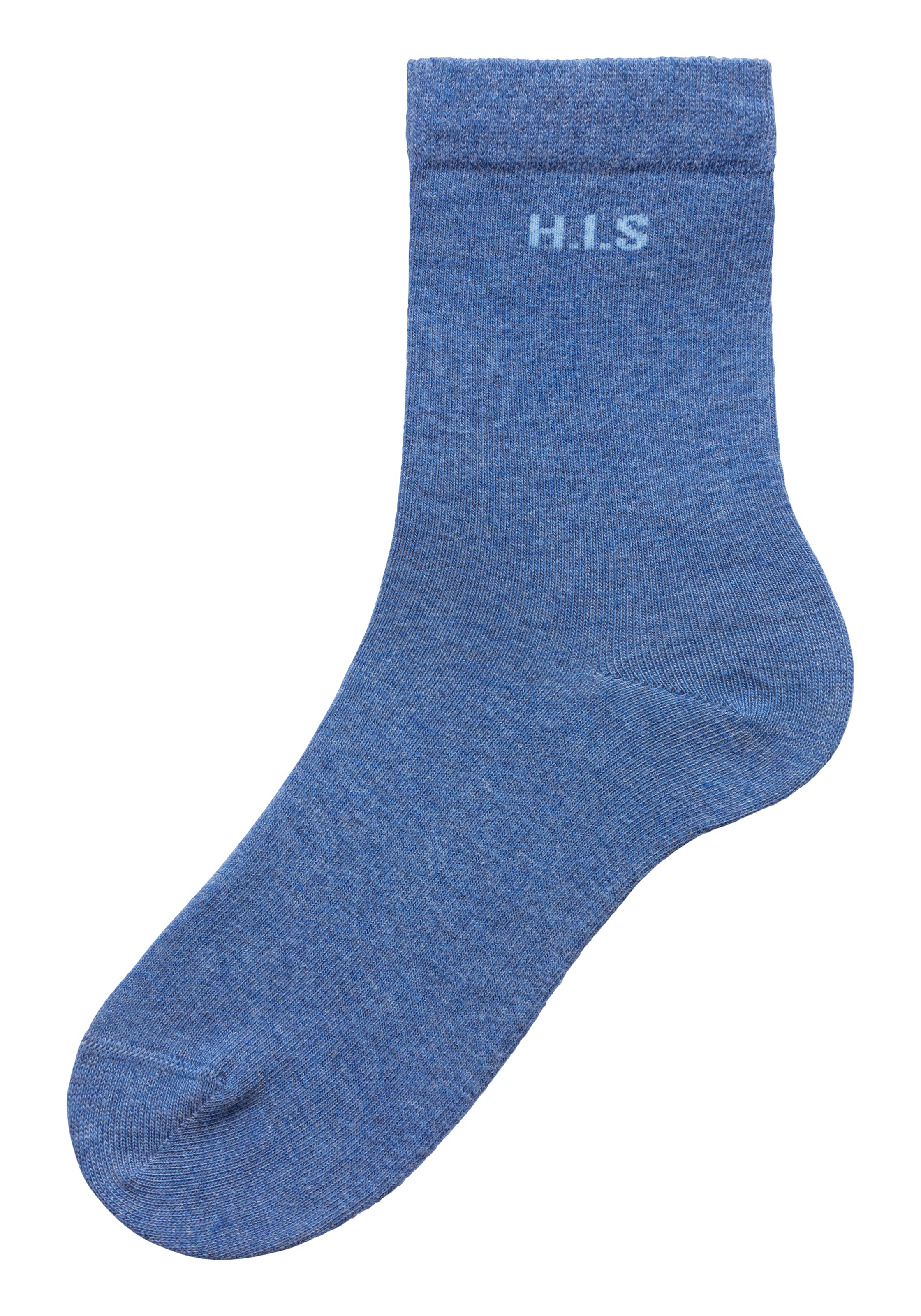 H.I.S Socken, (Packung, 16 Paar), mit eingestricktem Markenlogo