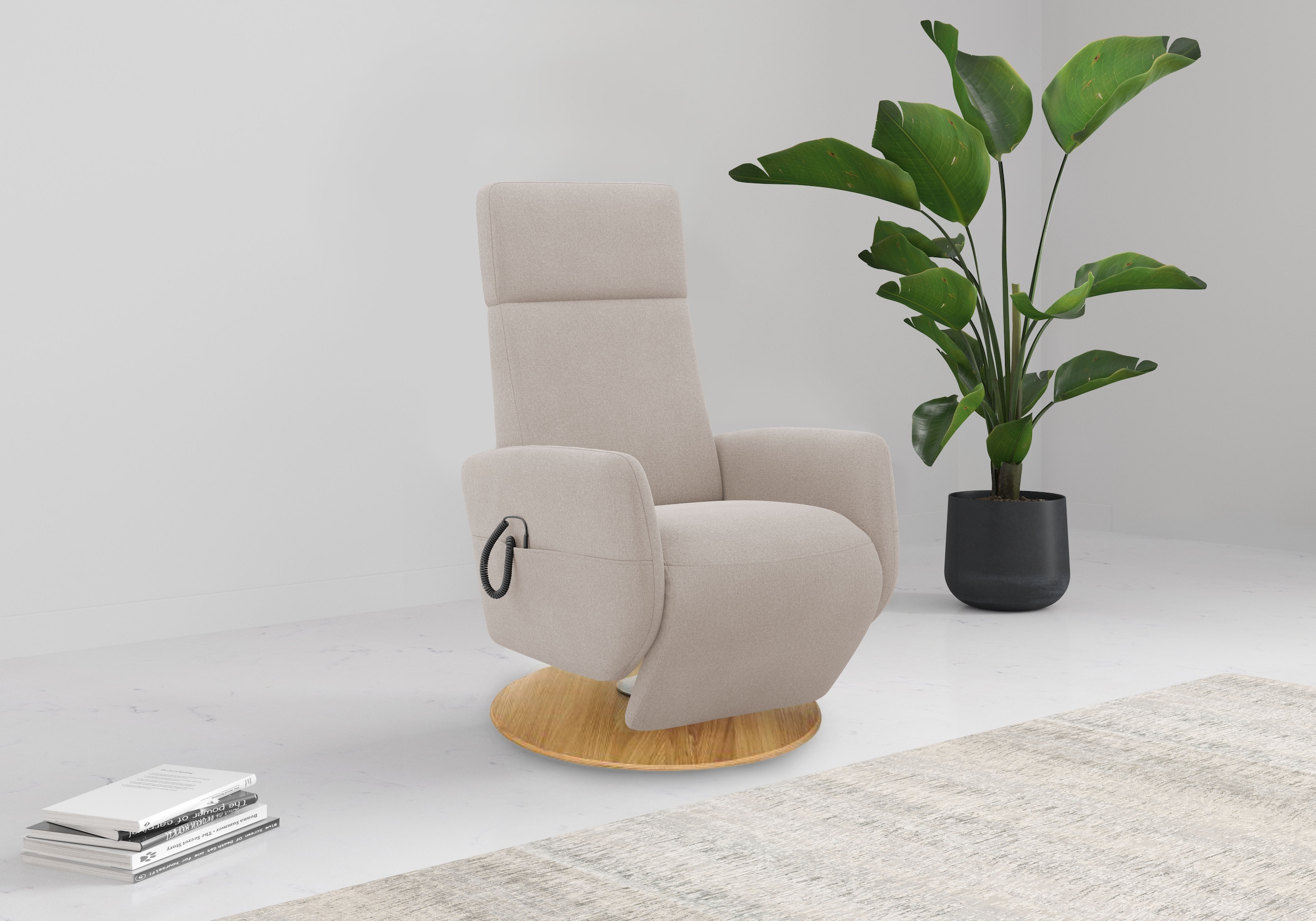 Home affaire TV-Sessel "Rochelle", (1 St.), TV-Sessel mit Drehfunktion 360 günstig online kaufen