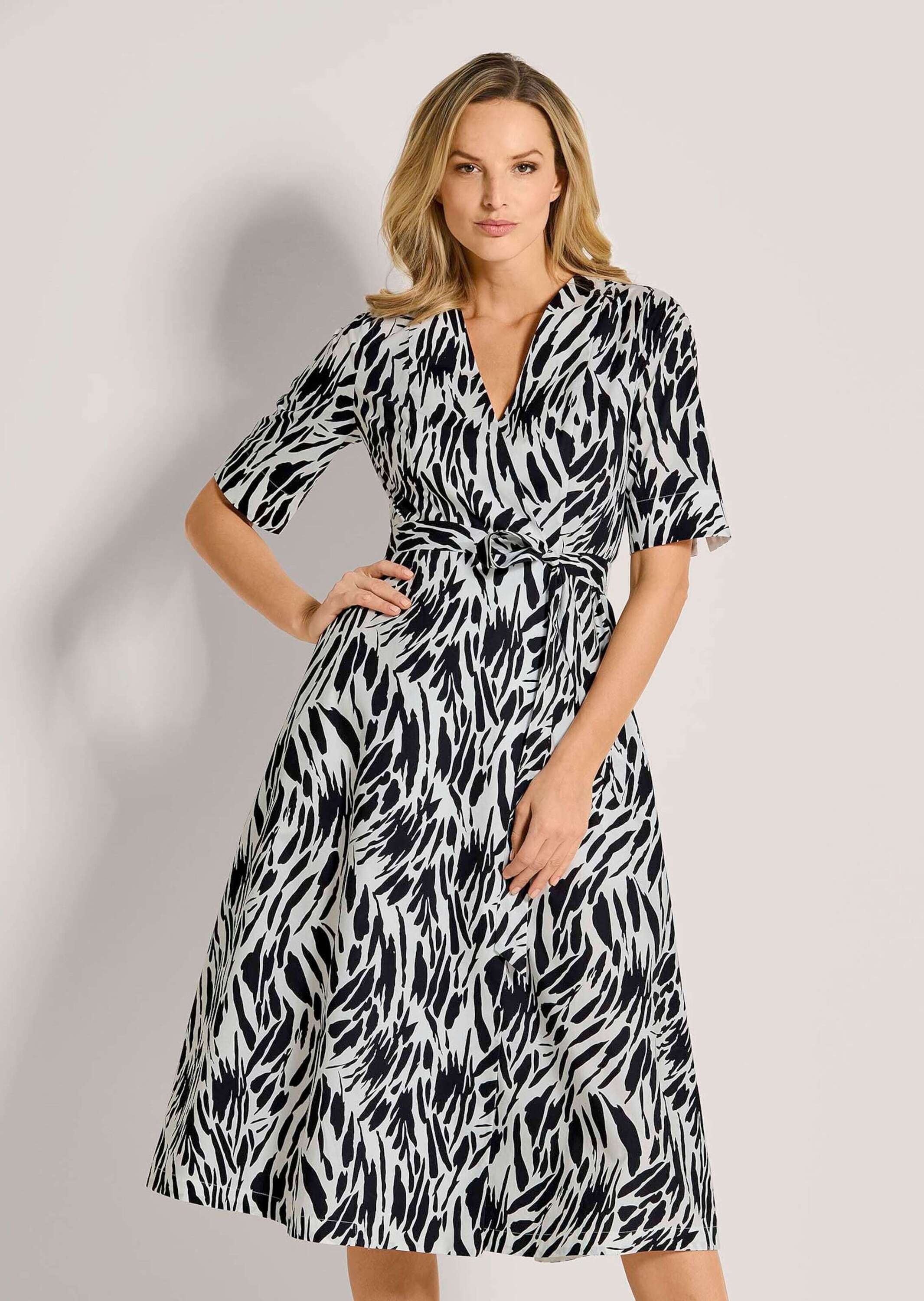 Thumbnail - MADELEINE Midikleid "Kleid Wickelkleid mit Bindegürtel"