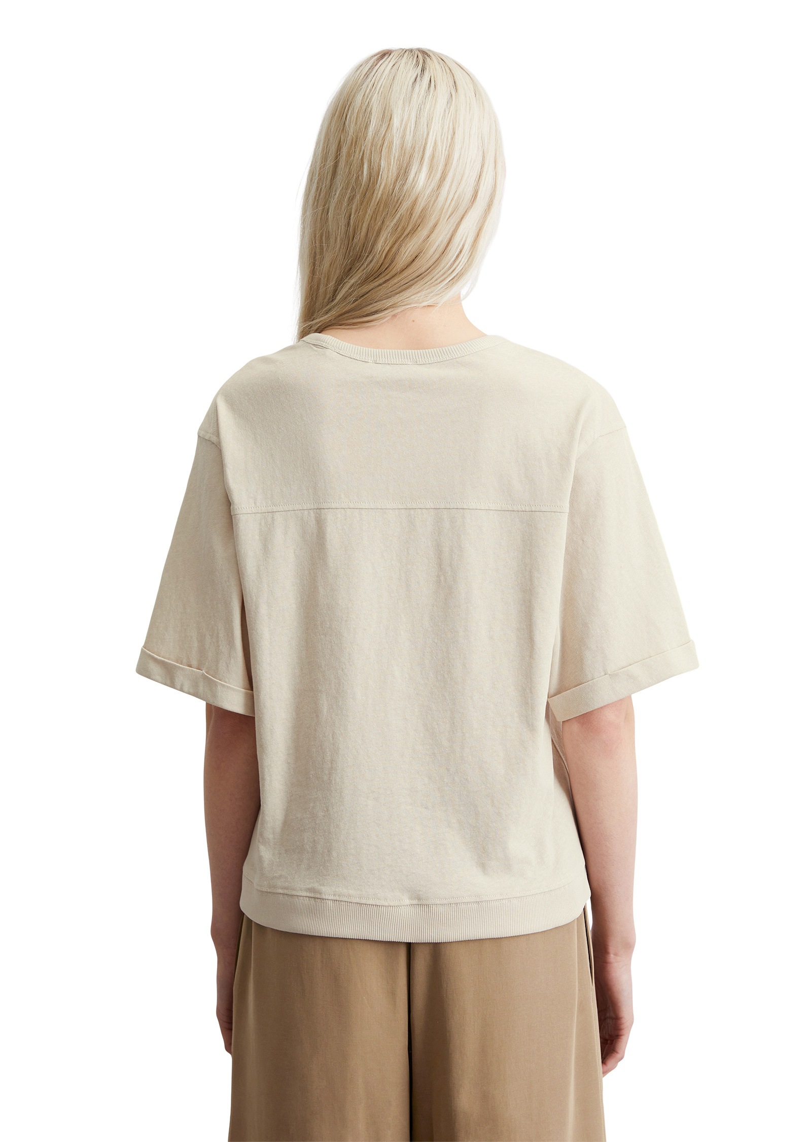 Marc O'Polo T-Shirt »aus Organic Cotton-Hanf-Mix«