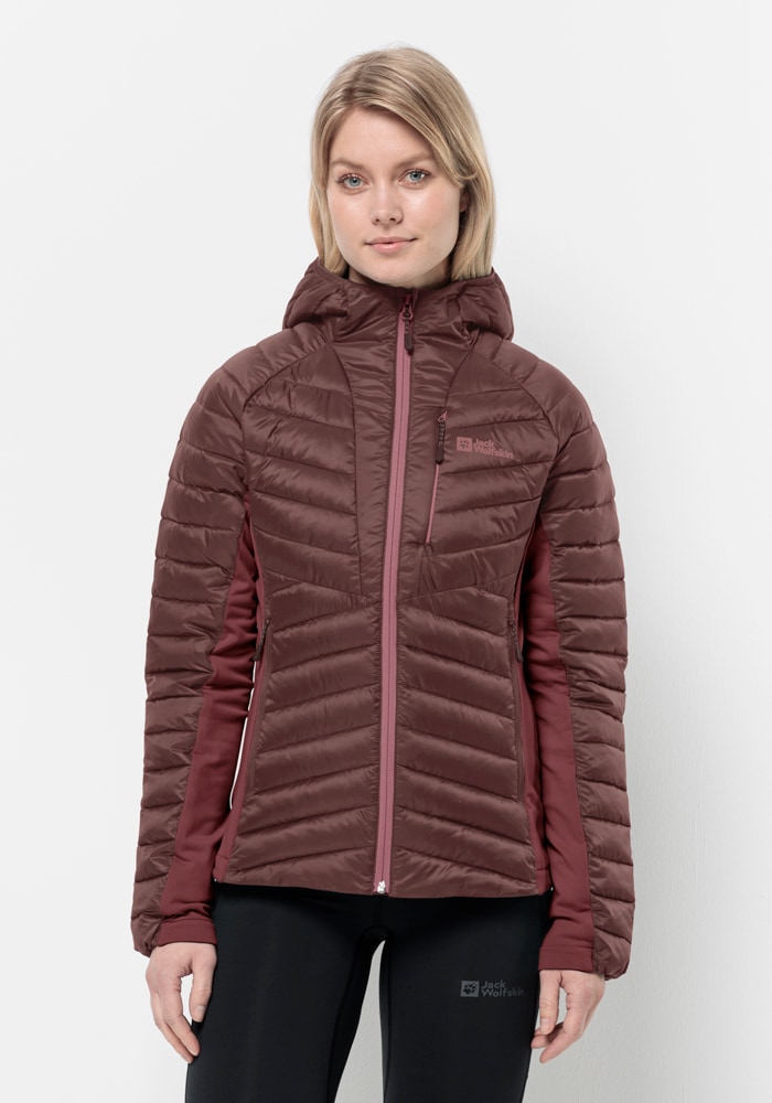 Jack Wolfskin Funktionsjacke "ROUTEBURN PRO INS JKT W", mit Kapuze