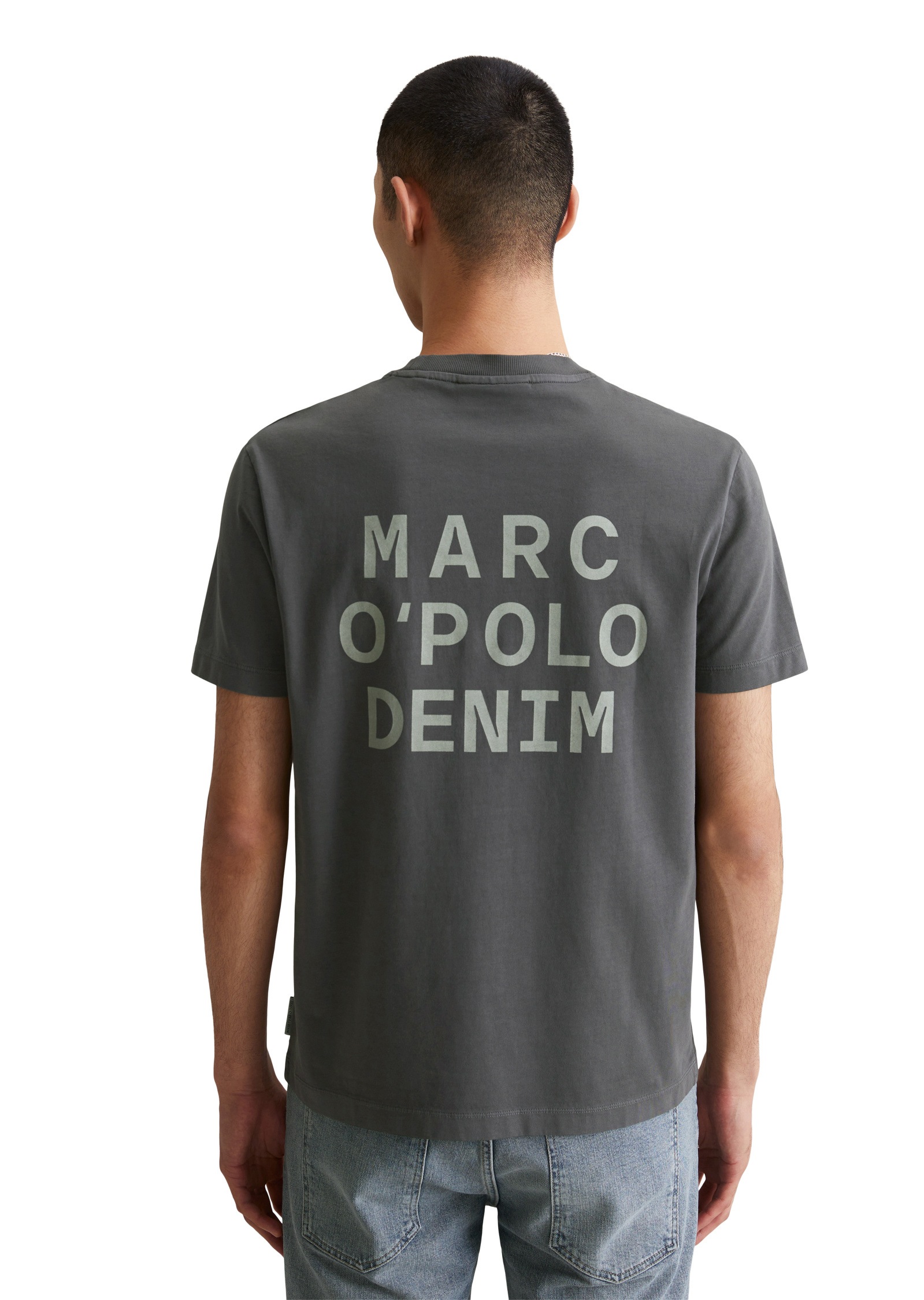 Marc O'Polo DENIM T-Shirt »mit Logoprint auf Vorder- und Rückseite«
