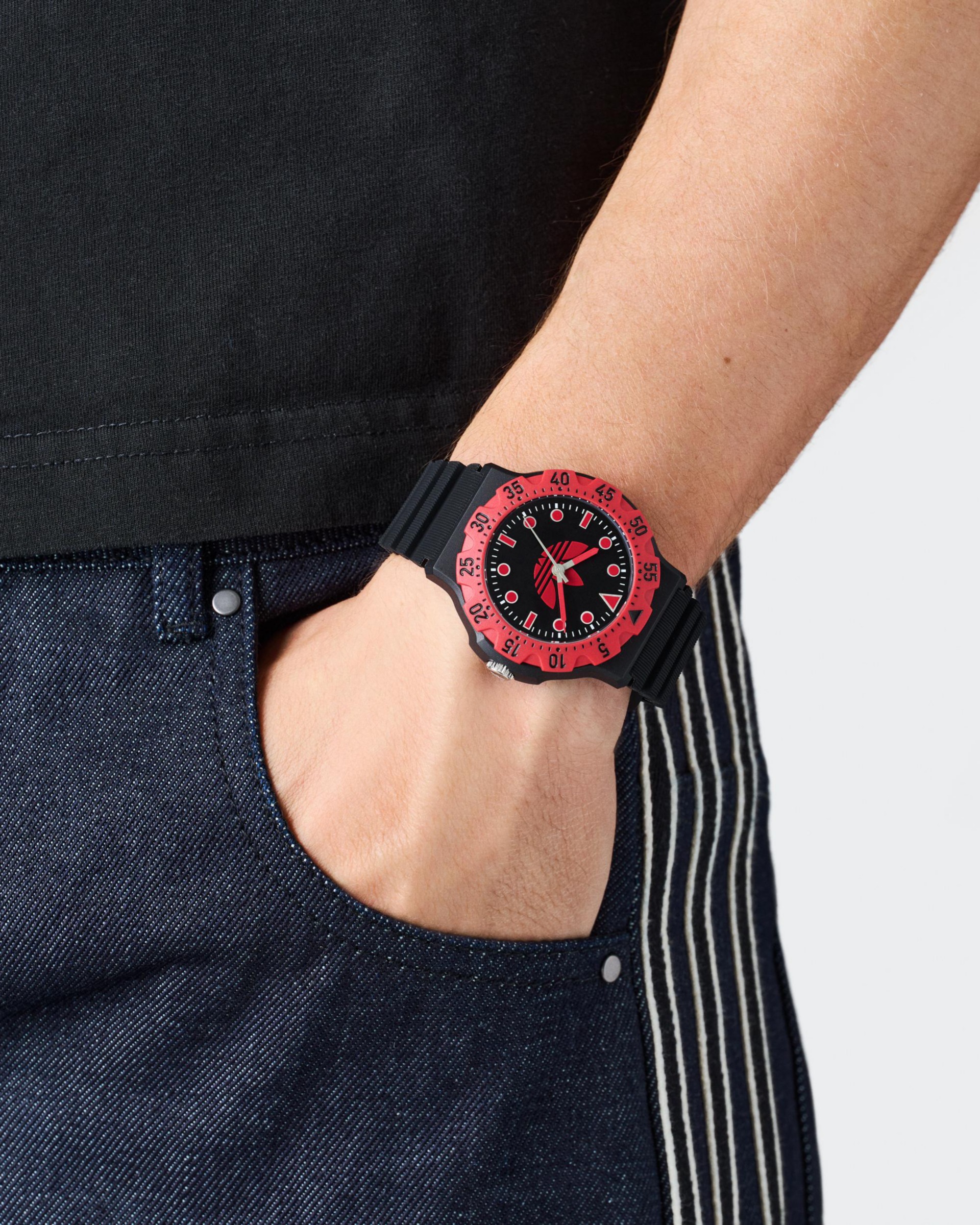 adidas Originals Quarzuhr »DISCOVERER TWO«, Armbanduhr, Herrenuhr, Damenuhr, Silikonarmband