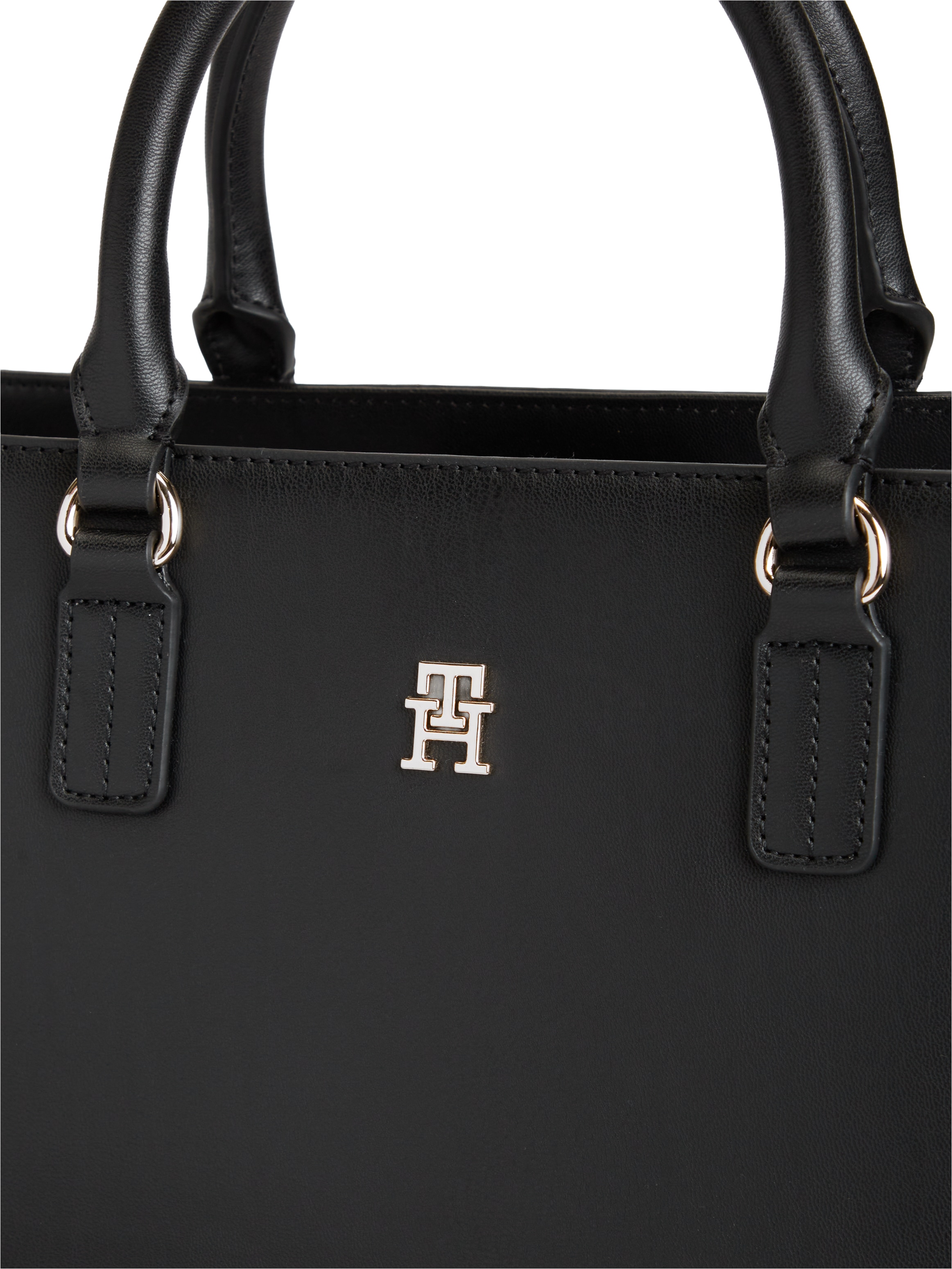 Tommy Hilfiger Handtasche »TH JOY SATCHEL« Damen Schultertasche, Umhängetasche mit TH-Logo