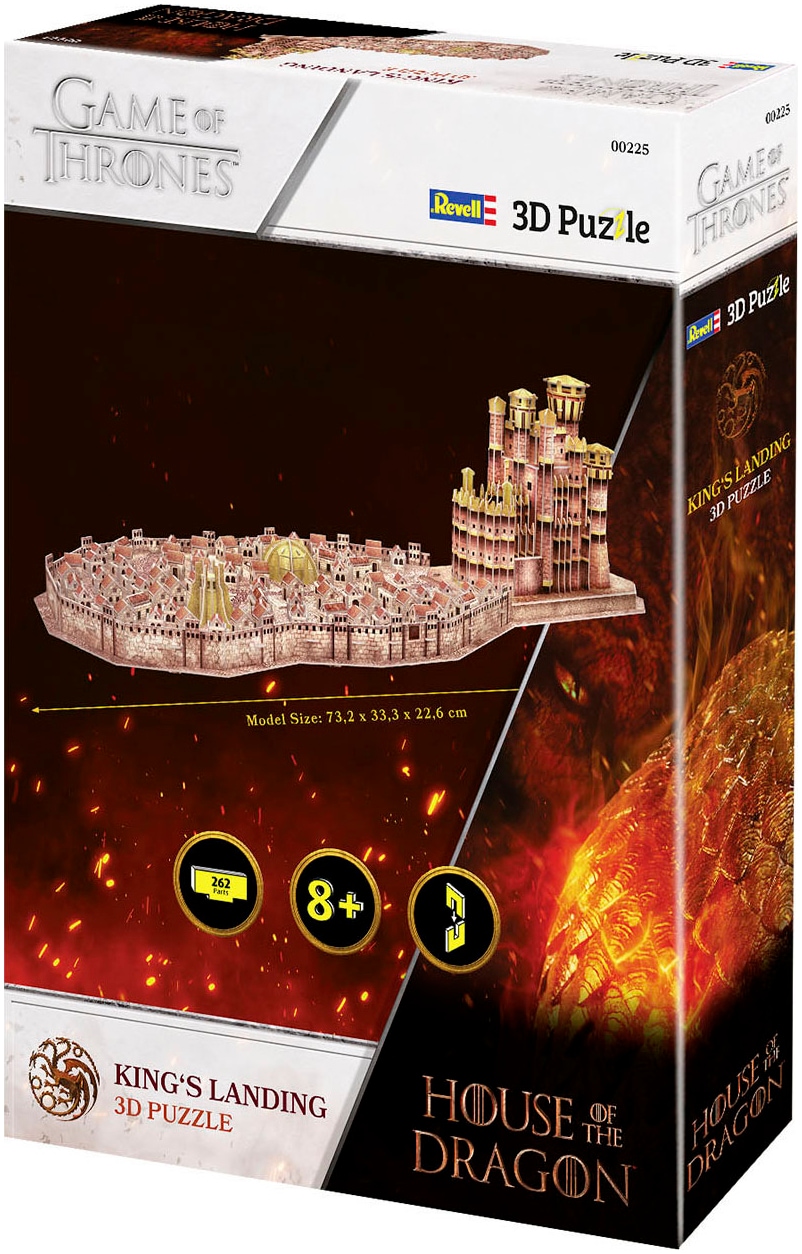 Revell® 3D-Puzzle »House of the Dragon Kings Landing«