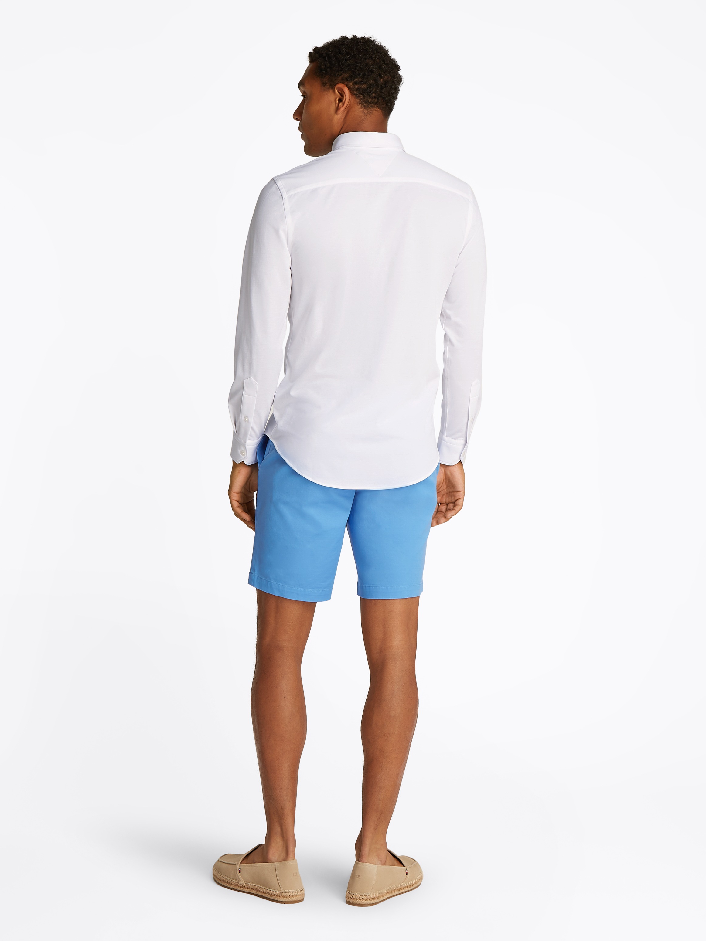 Tommy Hilfiger Langarmhemd »PERFORMANCE TWO TONE SF SHIRT«